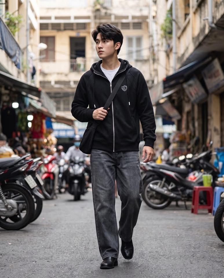 Áo Khoác Hoodie Unisex DLT AK98
