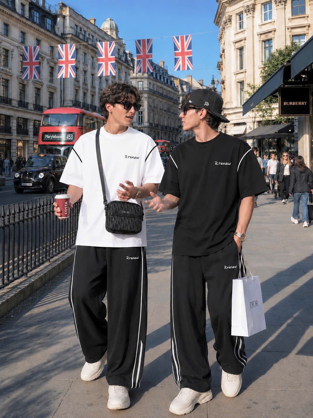 Áo Thun Thời Trang Oversize Streetwear AT493