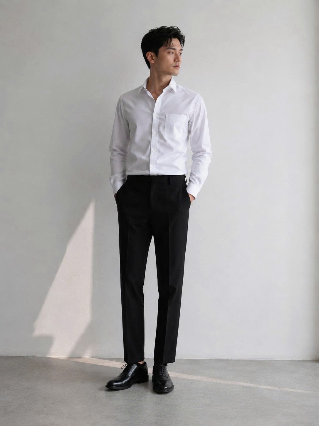 Quần Tây Nam Đen Tôn Dáng QDA03