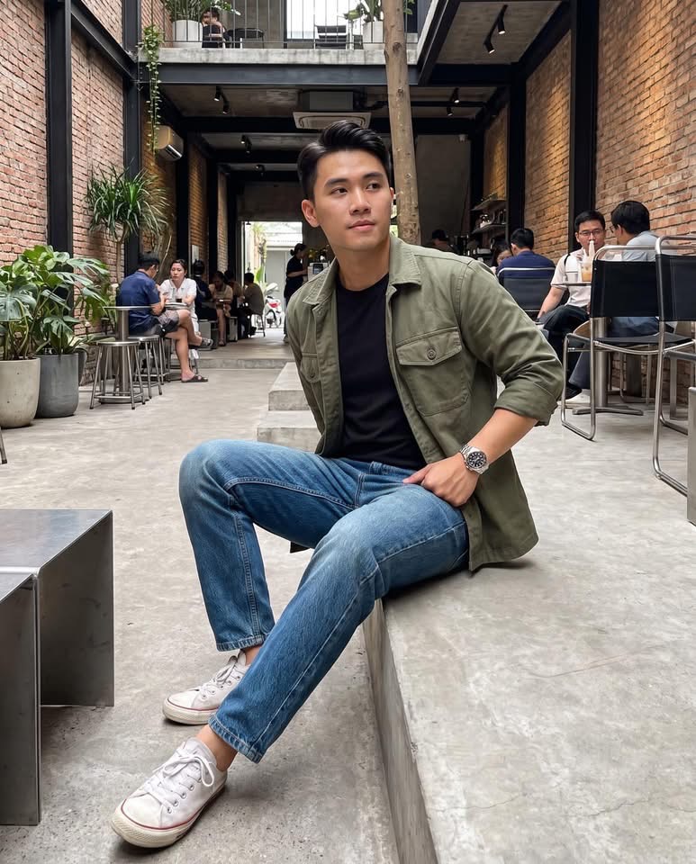 Quần Jean Nam Regular Fit QD95