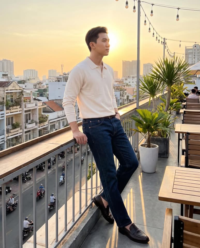 Quần Jean Nam Regular Fit QD95