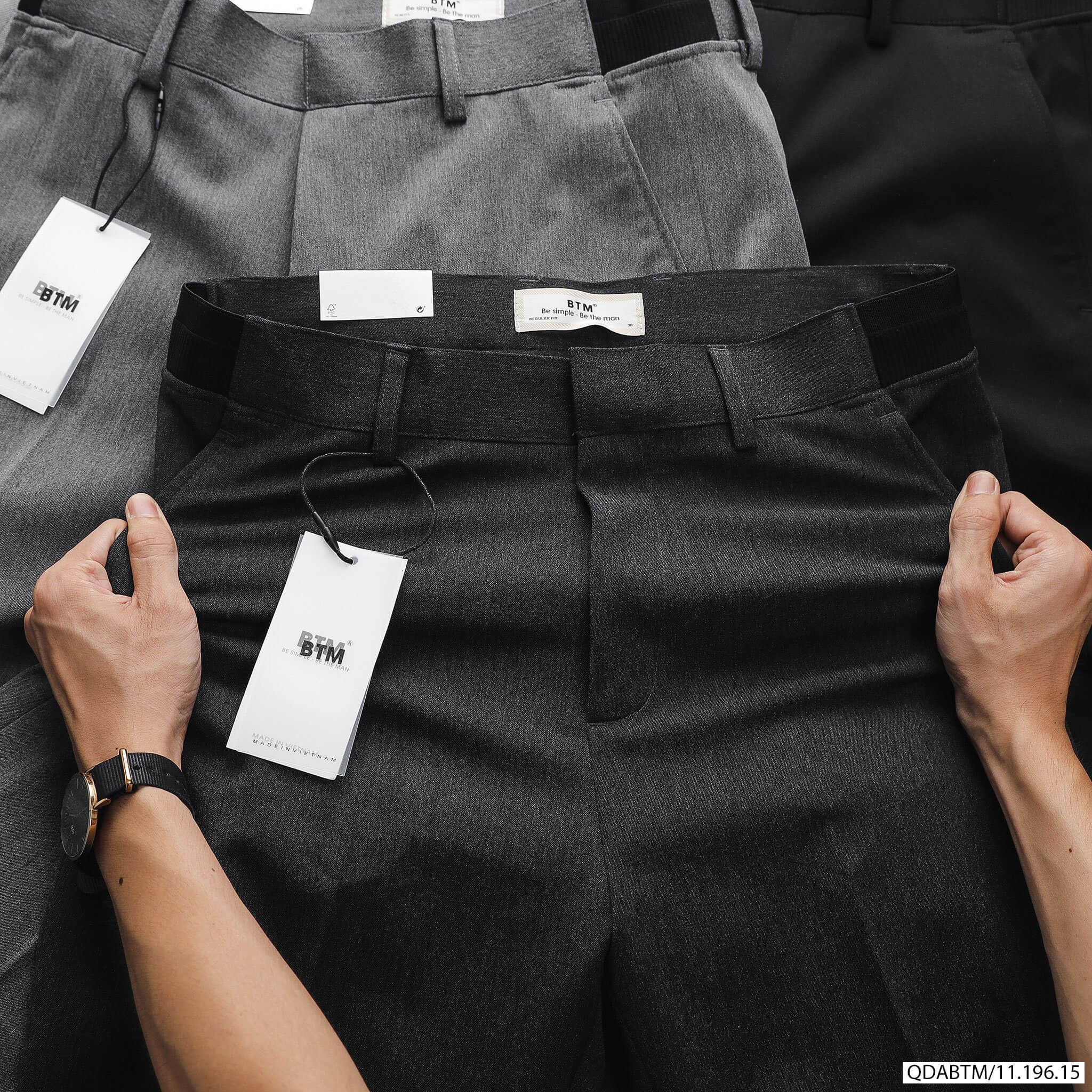 Quần Tây Nam Cạp Chun Sang Trọng BTM 4617