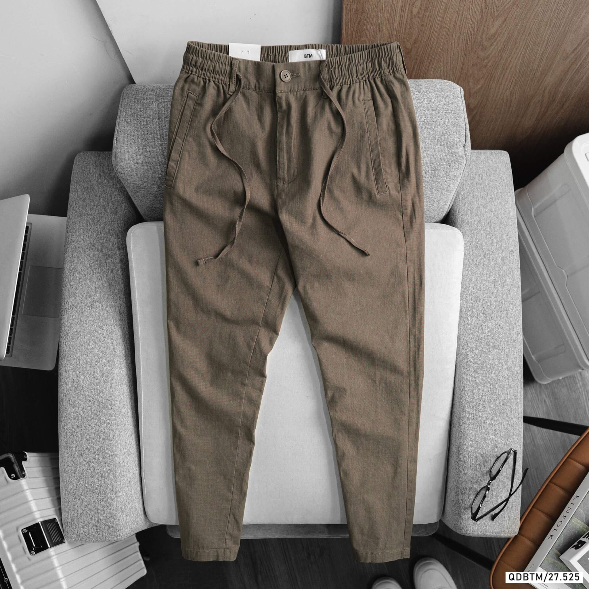 Quần dài linen sang trọng & phóng khoáng BTM 7525