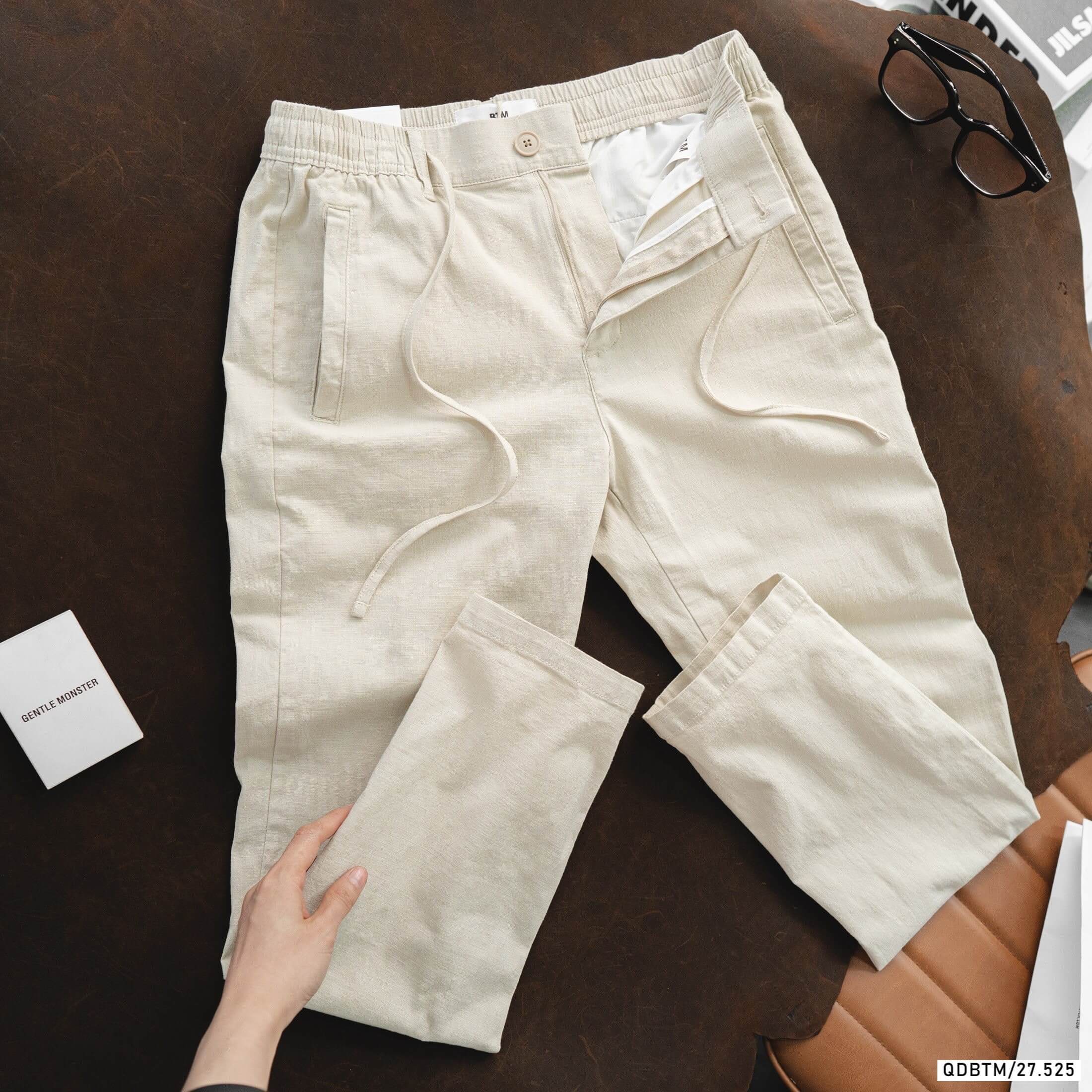 Quần dài linen sang trọng & phóng khoáng BTM 7525