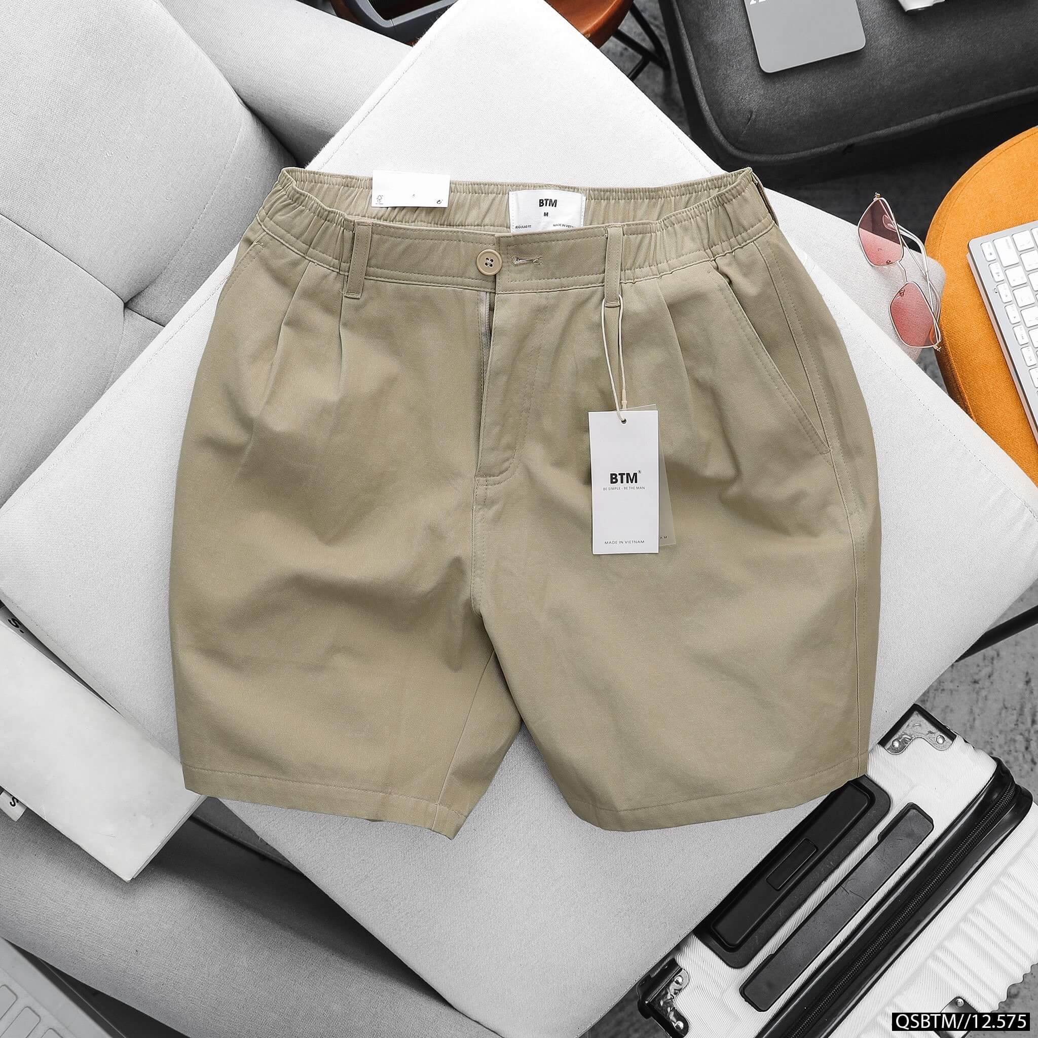 Quần short kaki dáng rộng BTM 2575