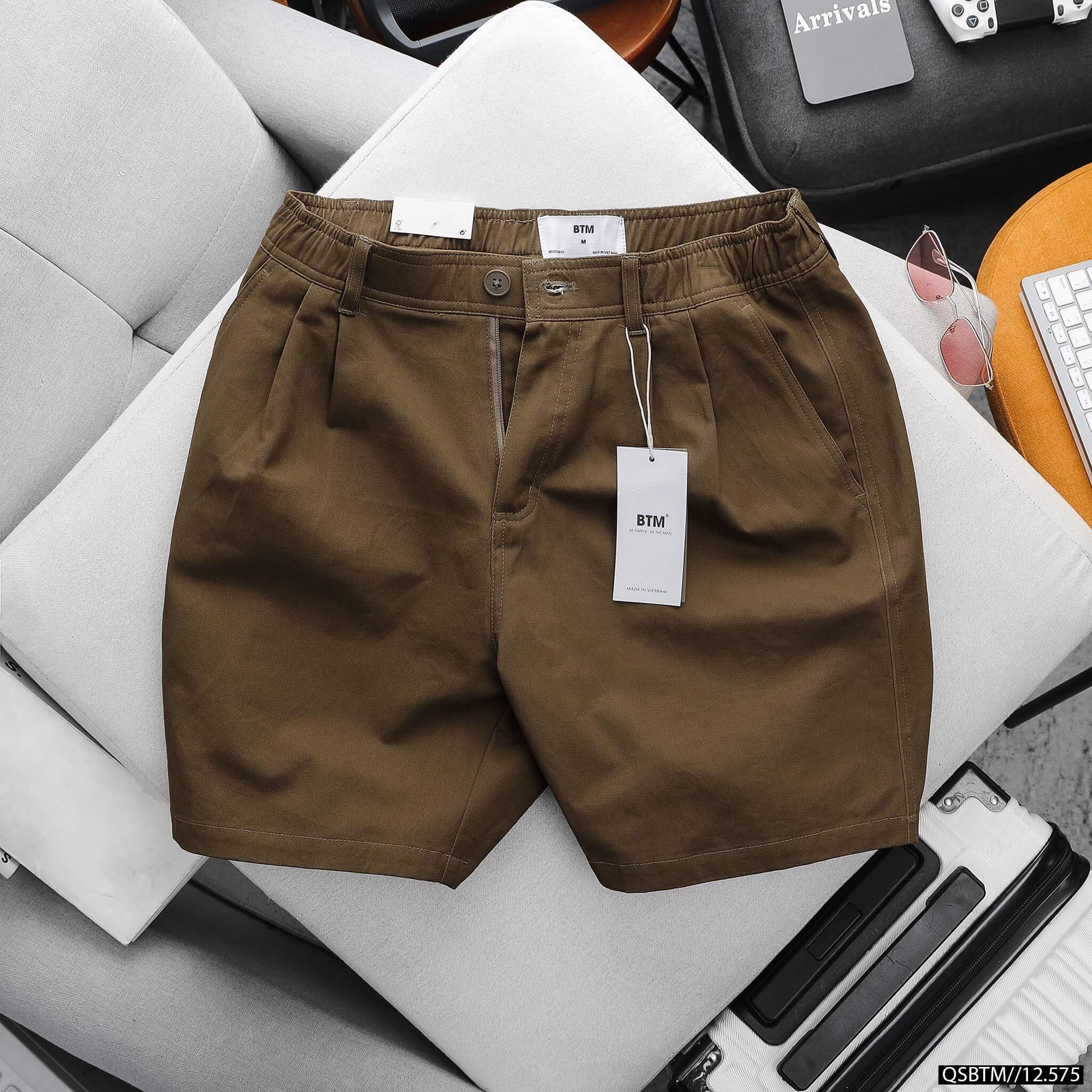 Quần short kaki dáng rộng BTM 2575