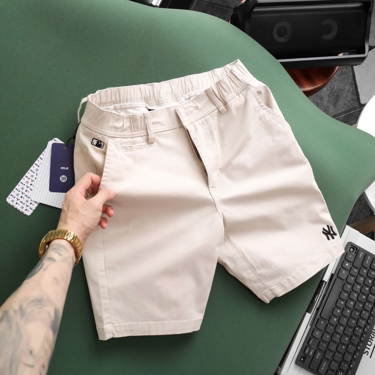 Quần short kaki M.L.B QS07