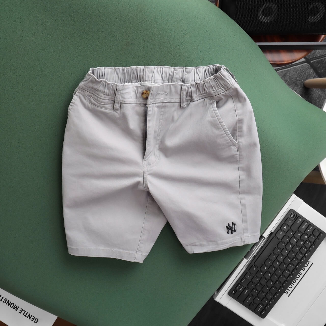 Quần short kaki M.L.B QS07