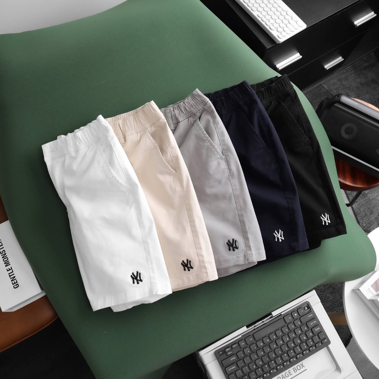 Quần short kaki M.L.B QS07