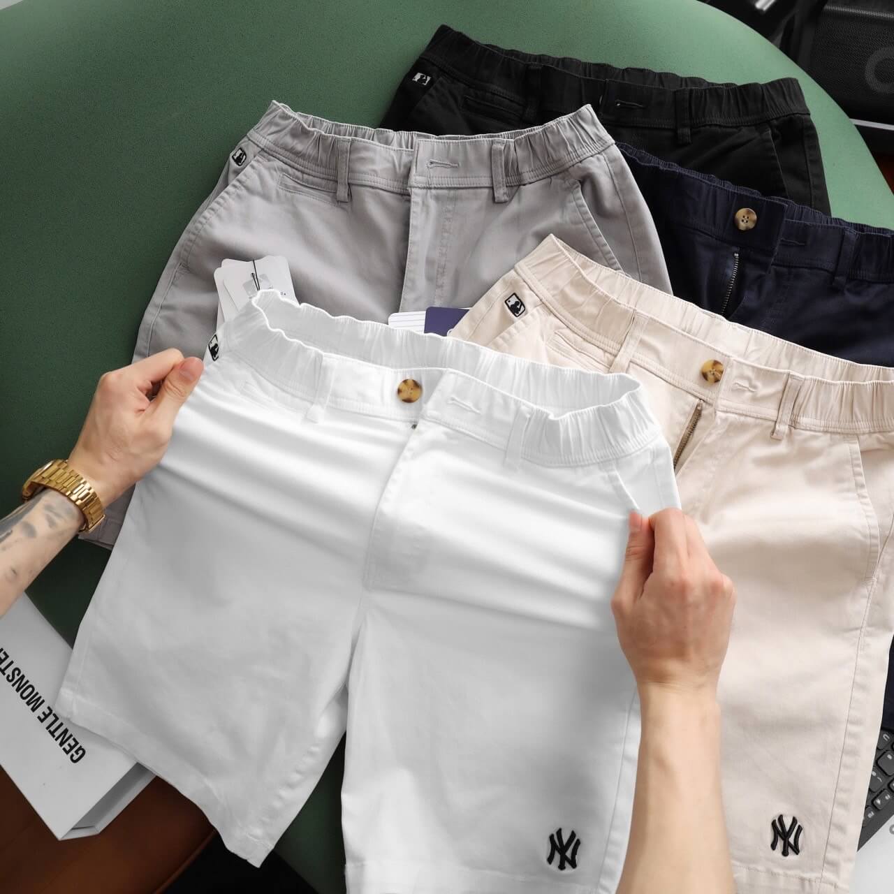 Quần short kaki M.L.B QS07