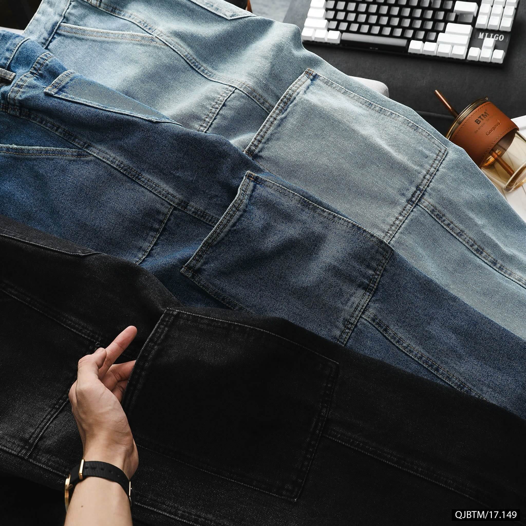 Quần jean dài túi hộp BTM 17149