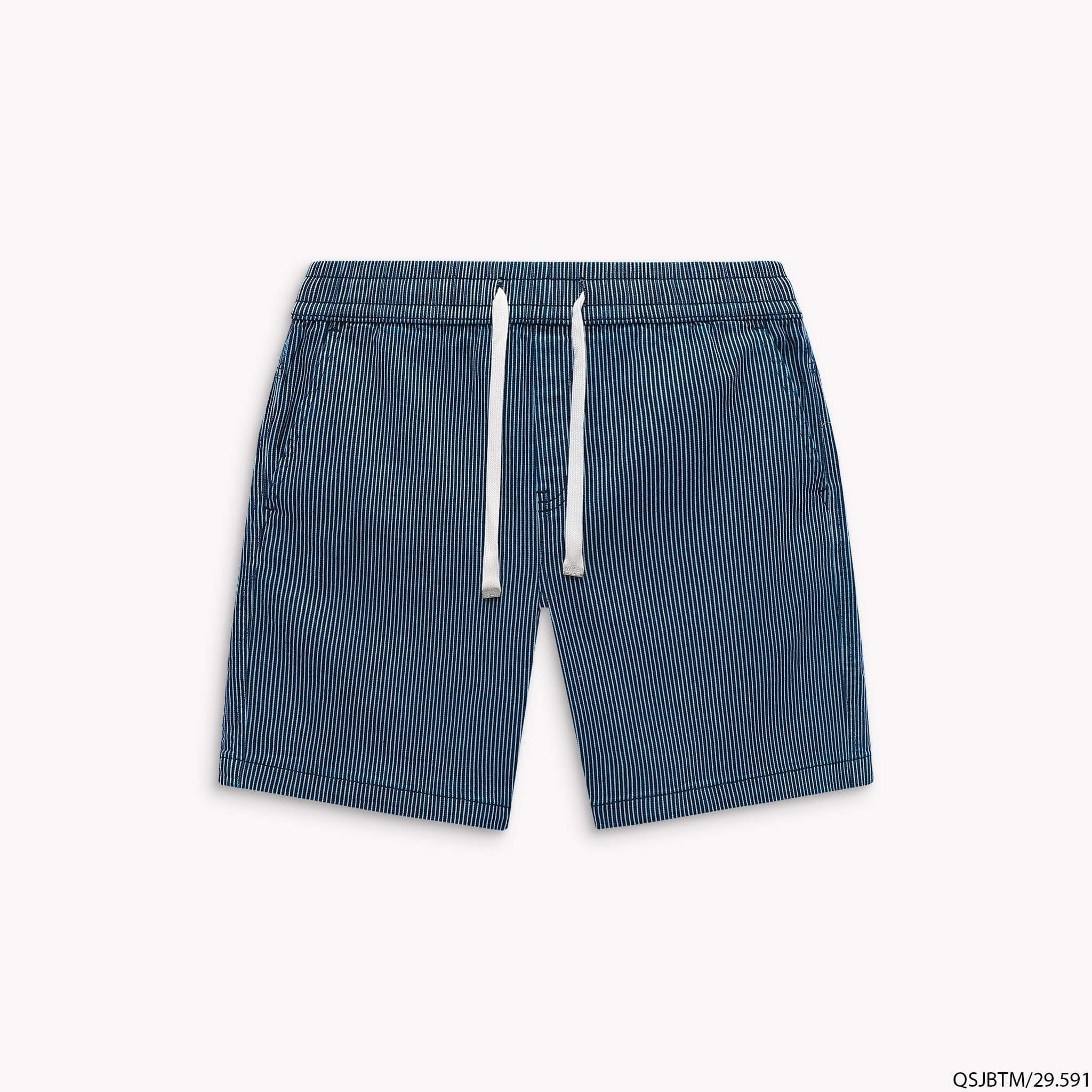 Quần short jean kẻ sọc vintage 29591