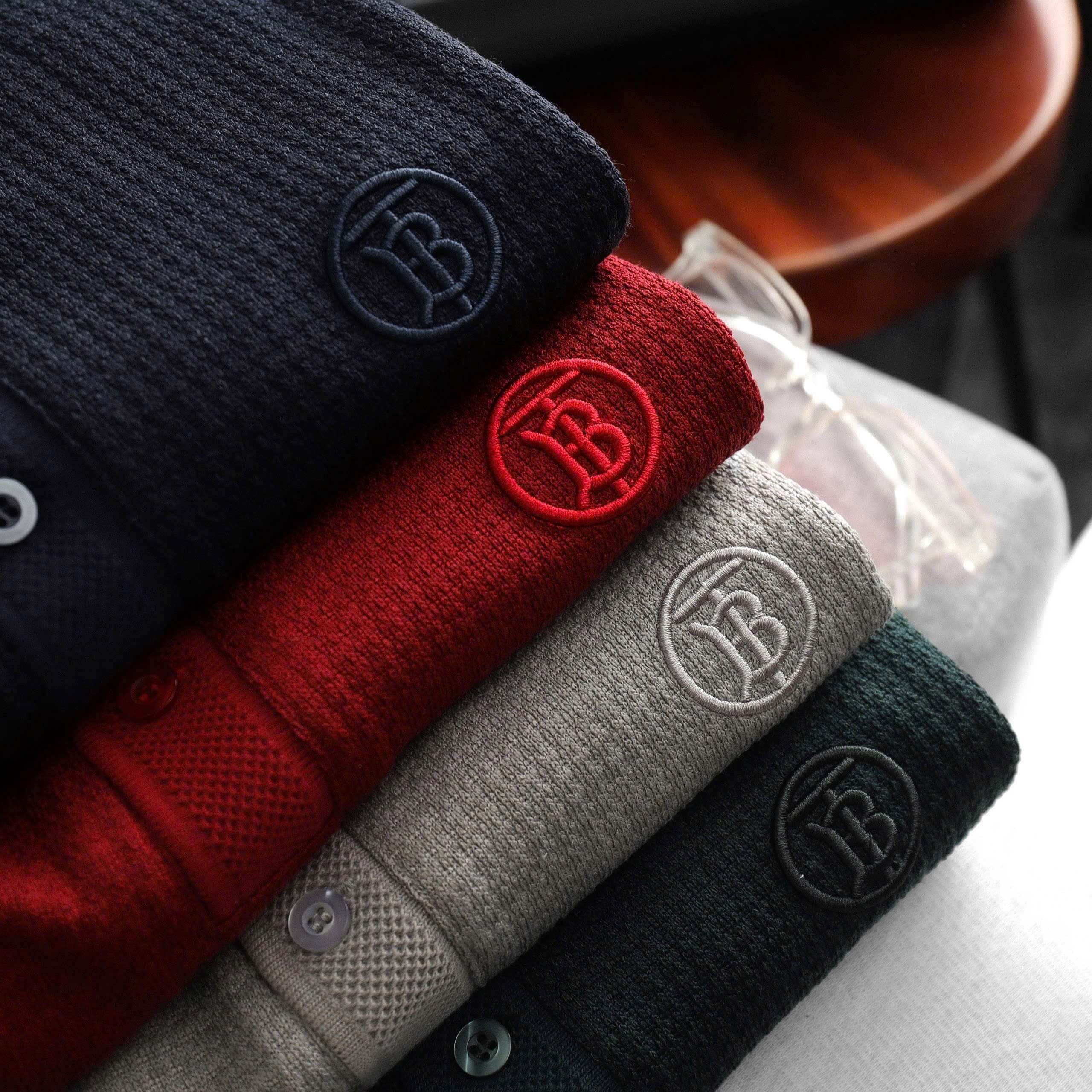 Áo Thun Polo Dệt Len Đỉnh Cao BBR PL11