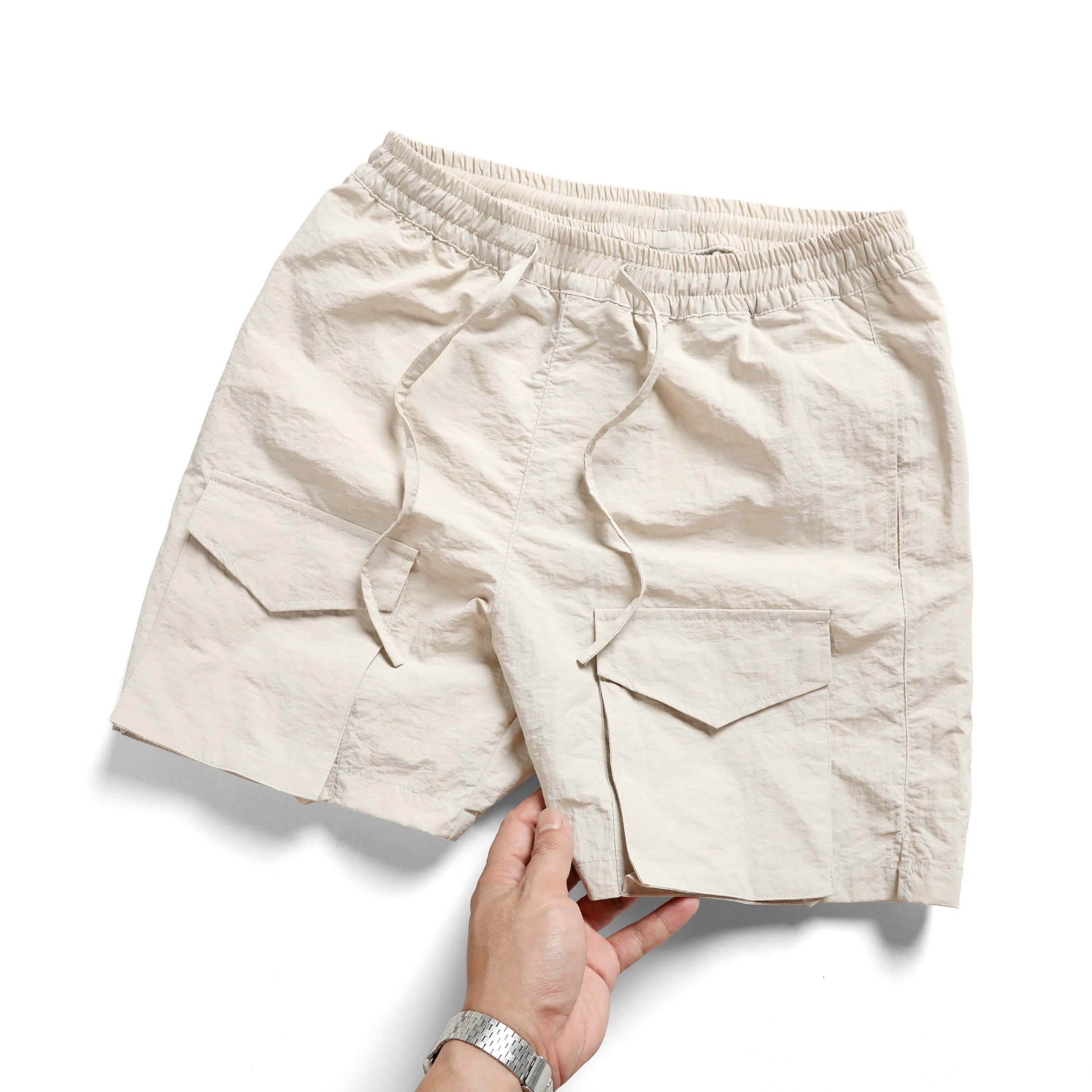 Quần Short Gió Nam Túi Hộp Xuất Hàn QS04