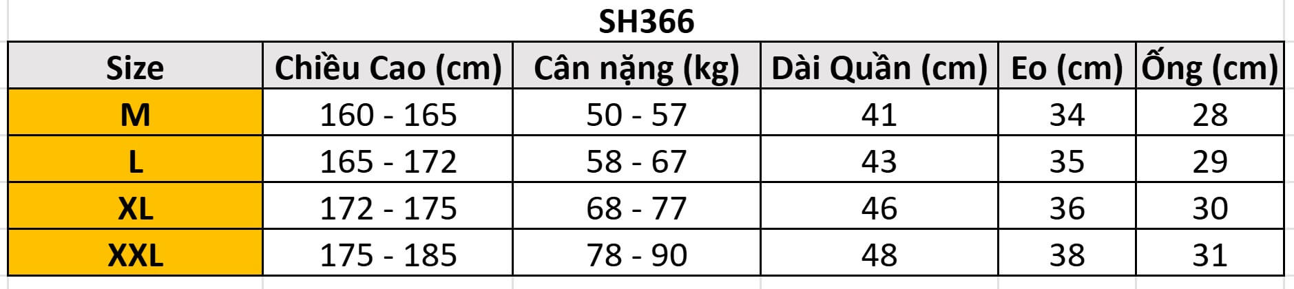 Quần Short Thời Trang Thể Thao SH366