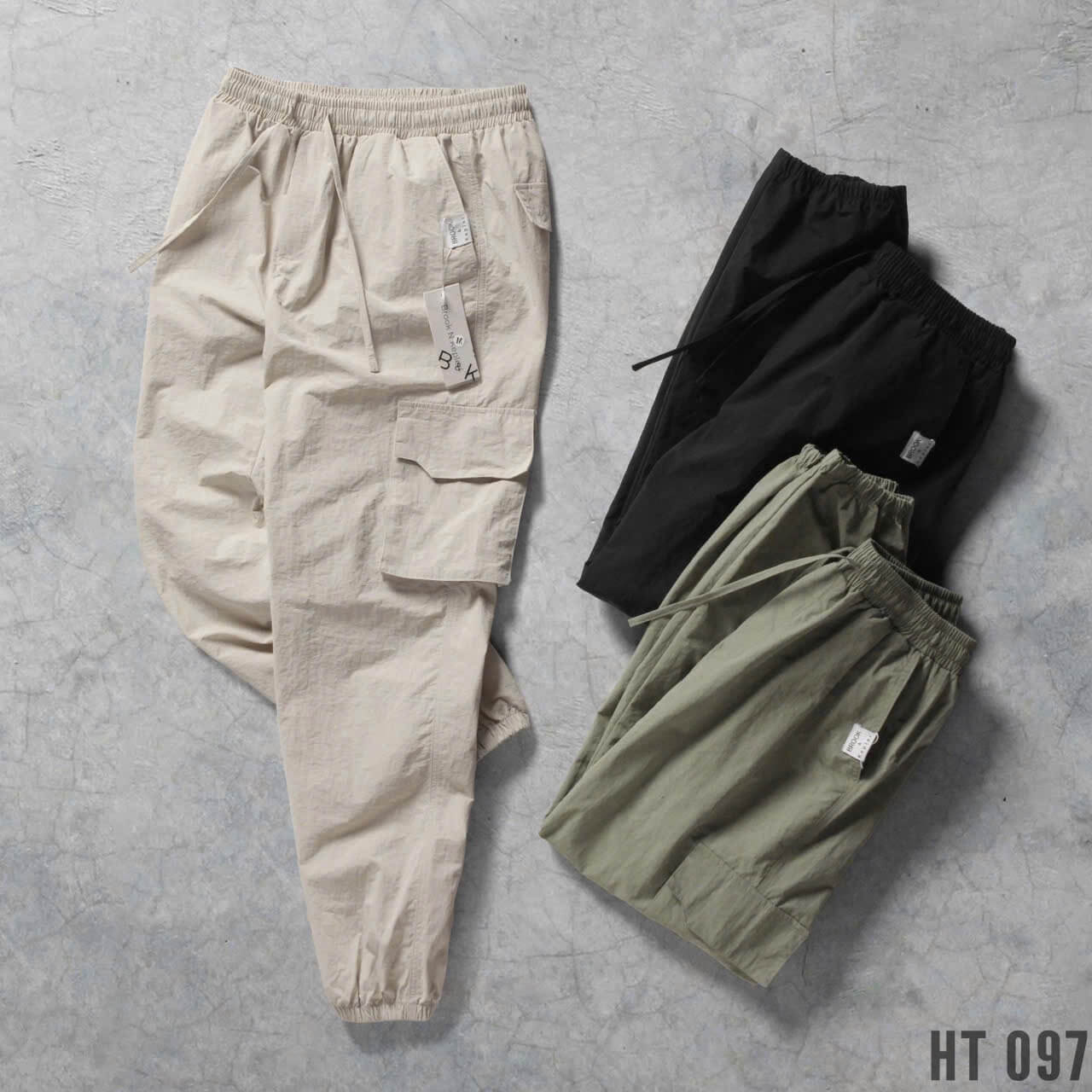 Quần Jogger Túi Hộp Unisex Xuất Hàn JG07