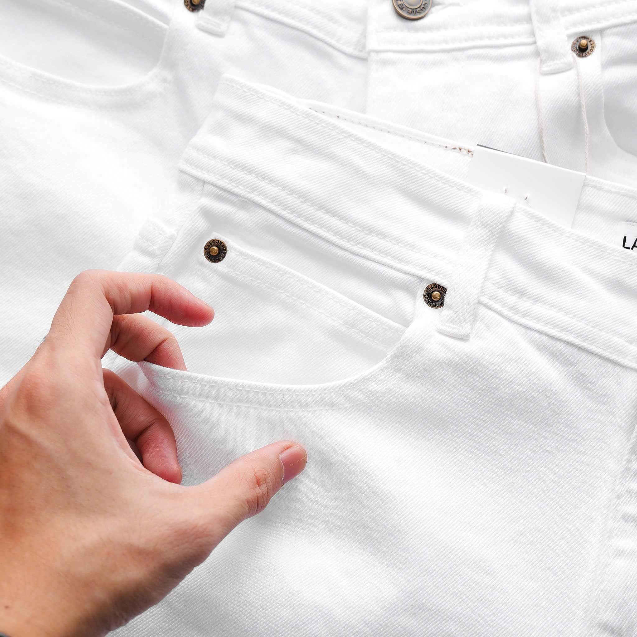 Quần Jean Denim Nam Trắng LC CX034
