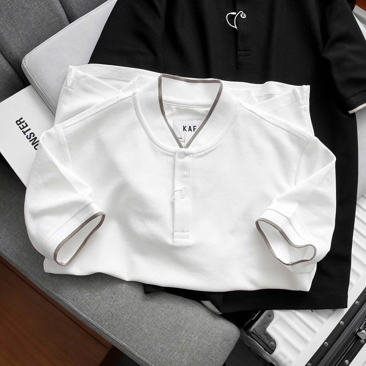 Áo Polo Cotton Pique KAF PL21
