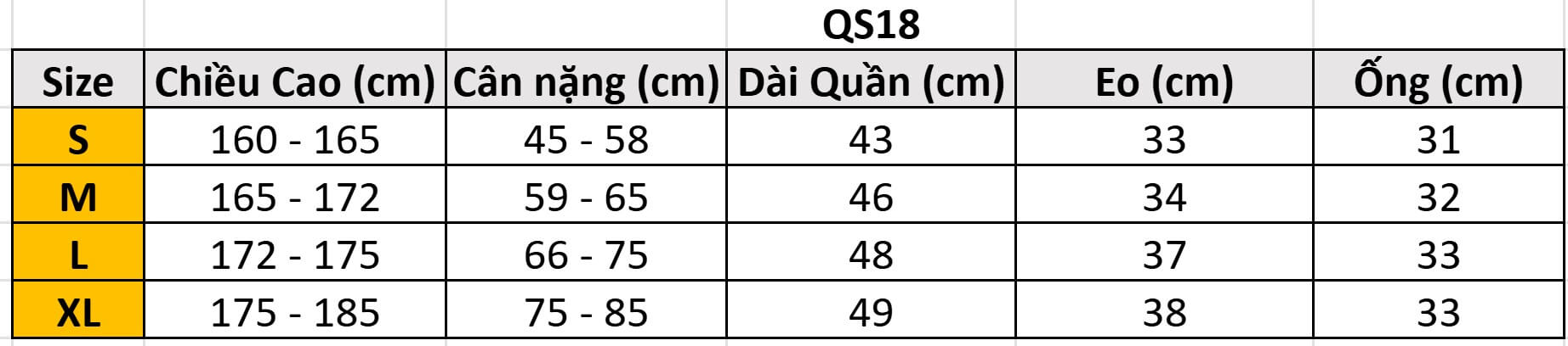 Quần Short Cotton Nỉ KAF QS18