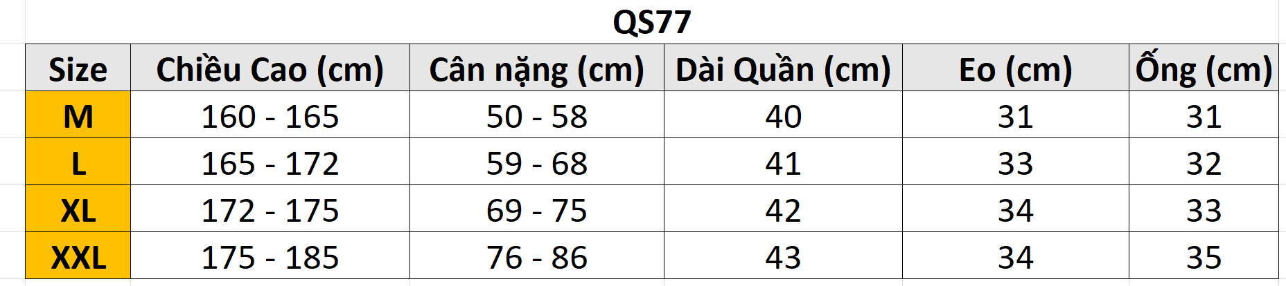 Short running Nike QS77