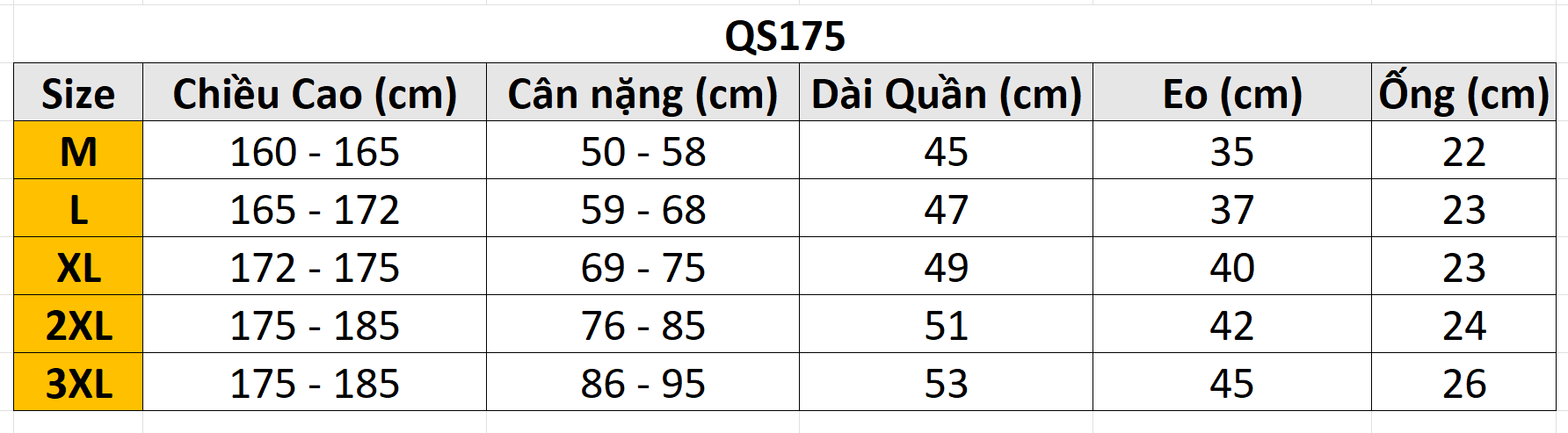 Quần short golf das QS175