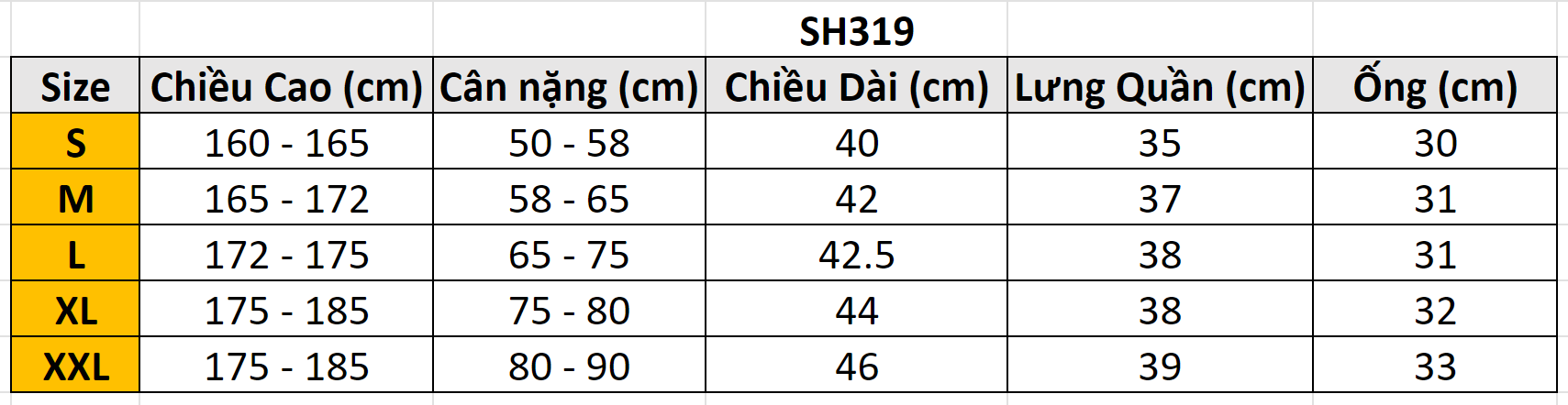 Quần Short Thun Nỉ Black SH319