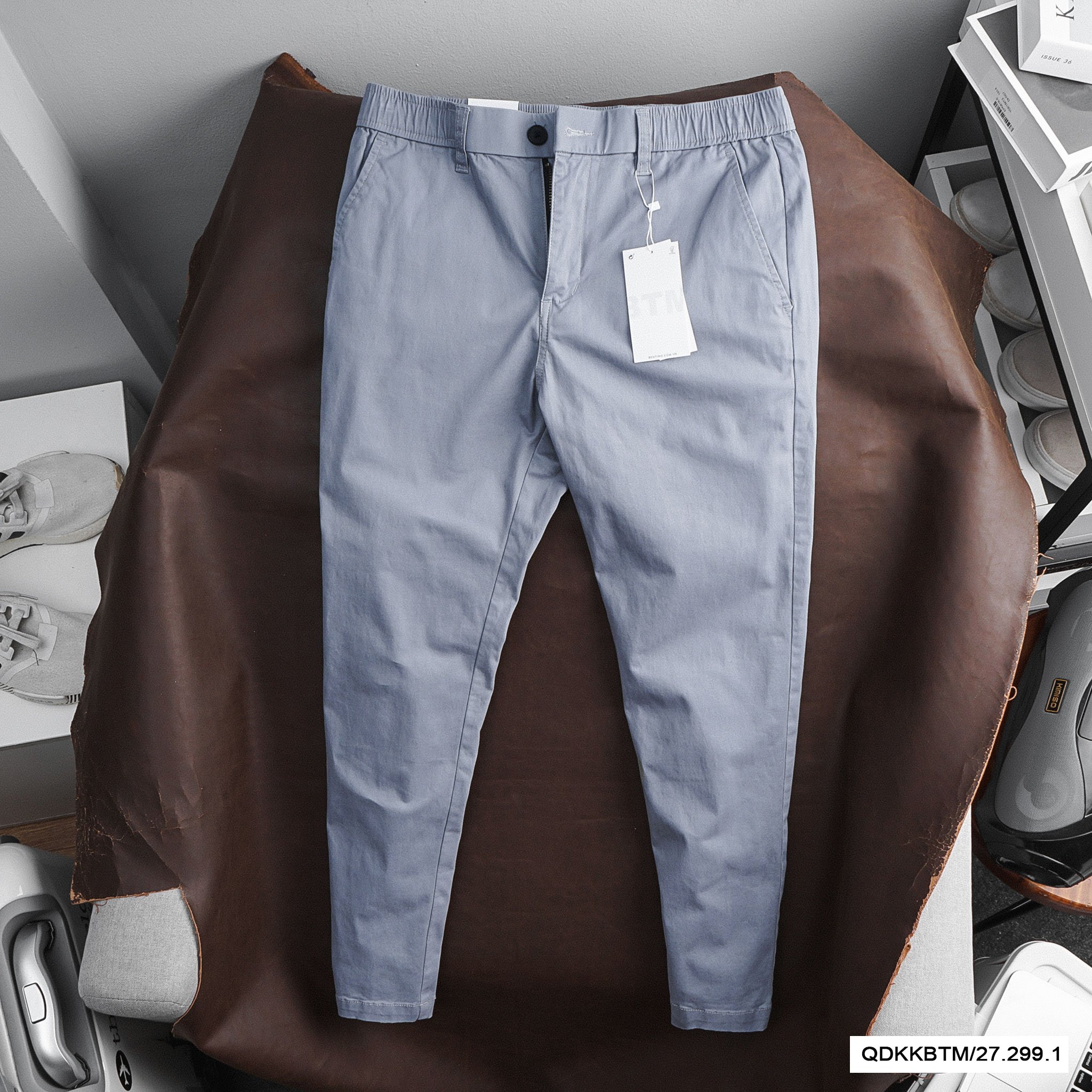 Quần dài kaki cạp chun bentino 2991