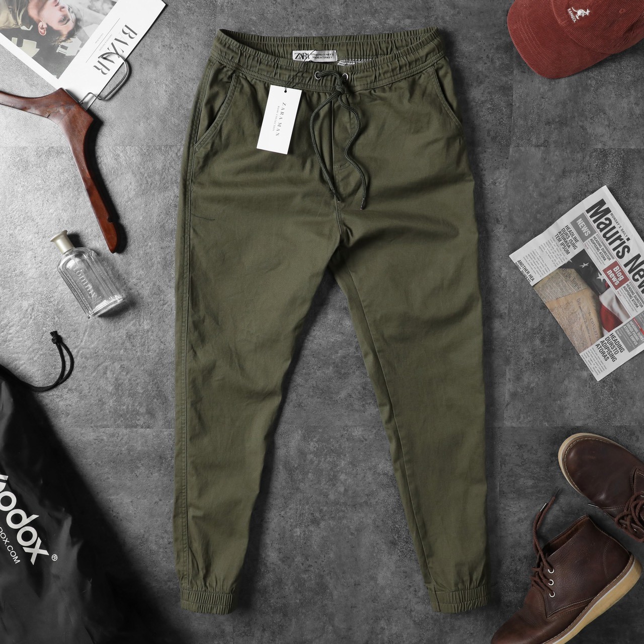 Quần jogger kaki ZR  Z21