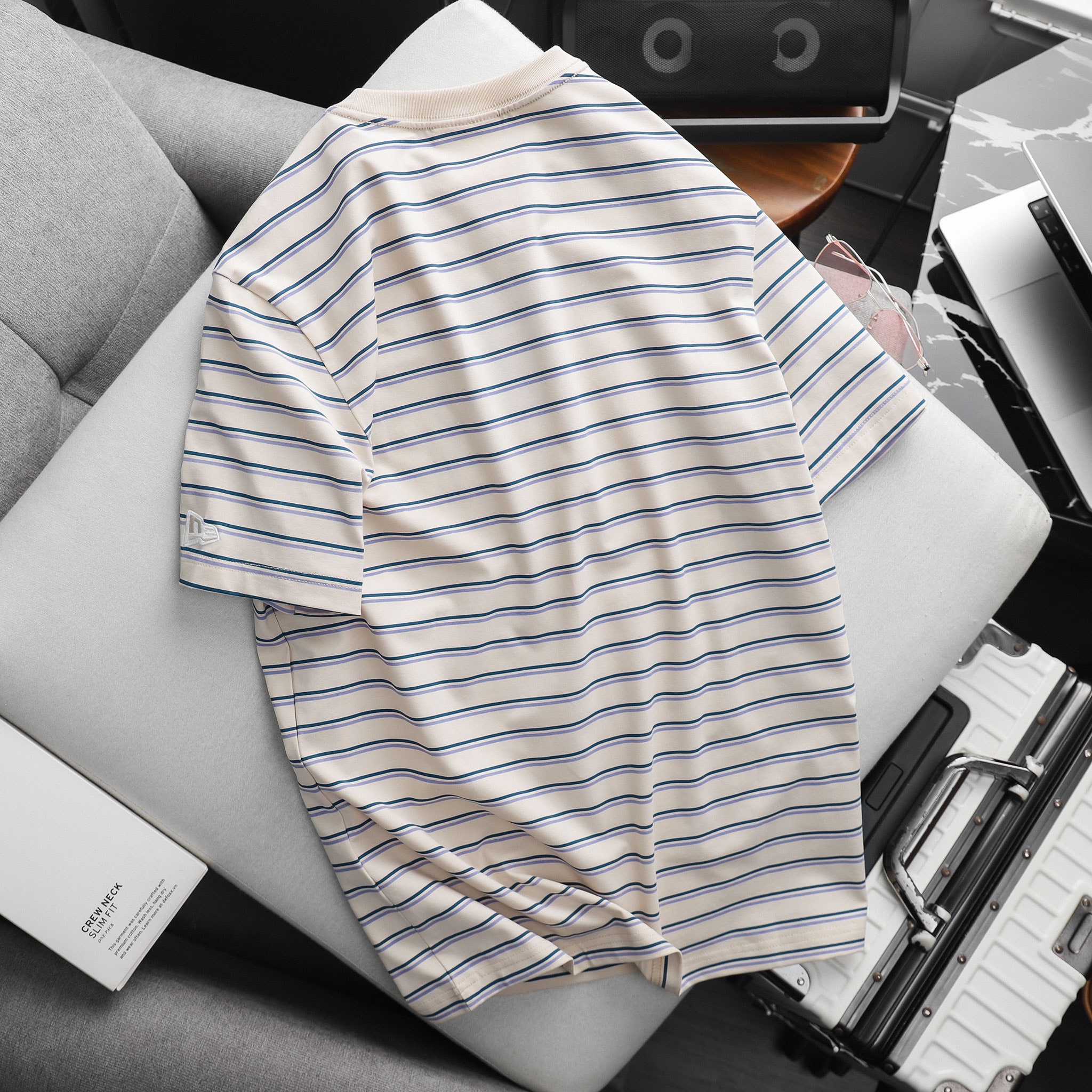Áo thun M.L.B Stripe MB09