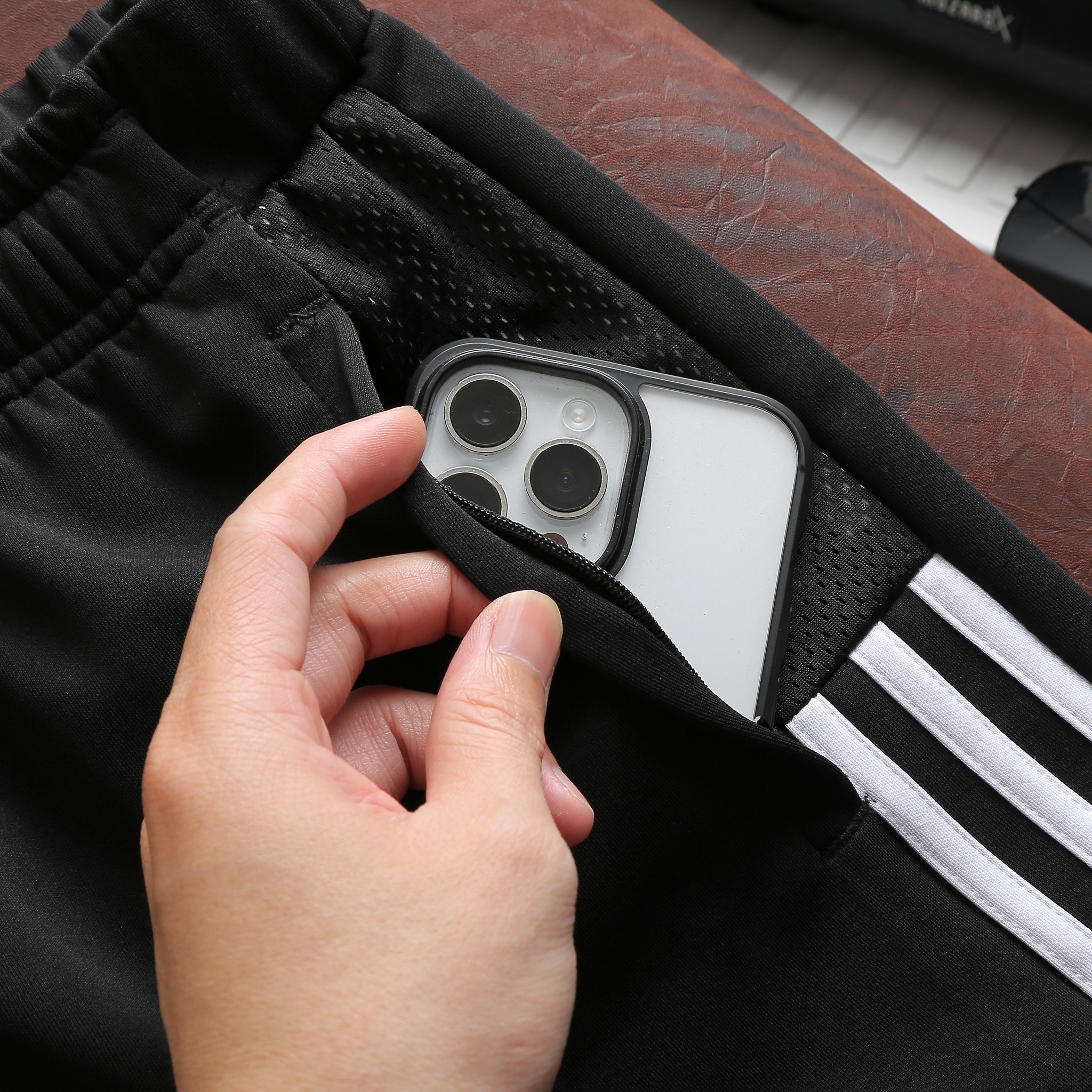 Quần short thể thao thun Das Tiro QS1