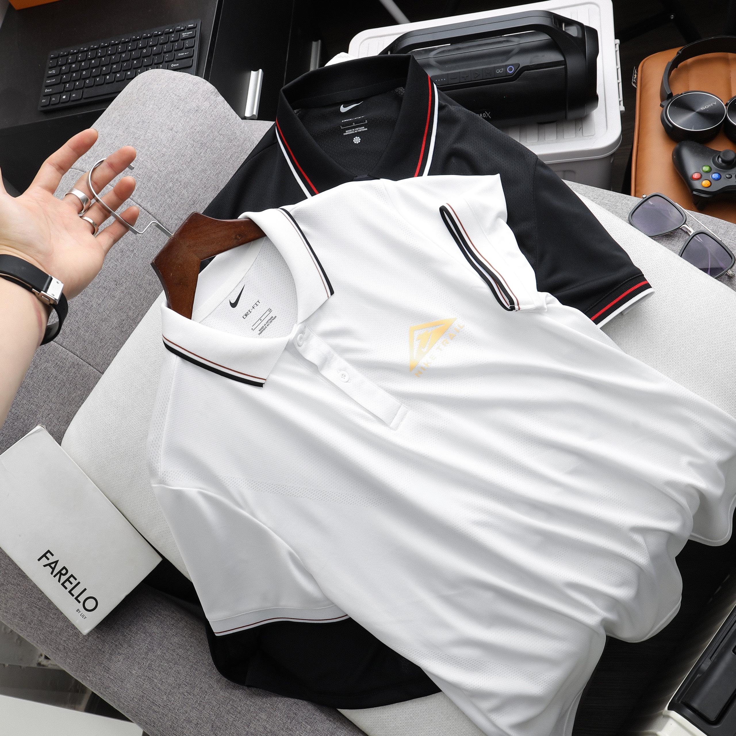 Áo golf Nk Trail PL14