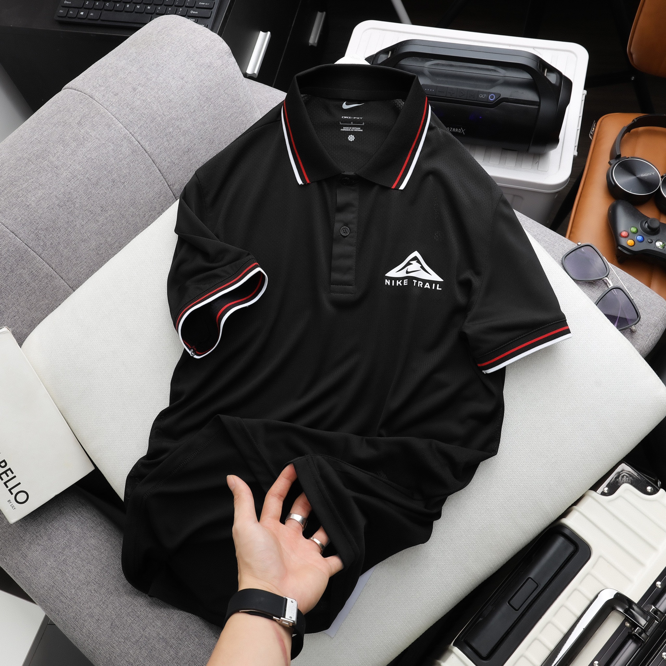 Áo golf Nk Trail PL14