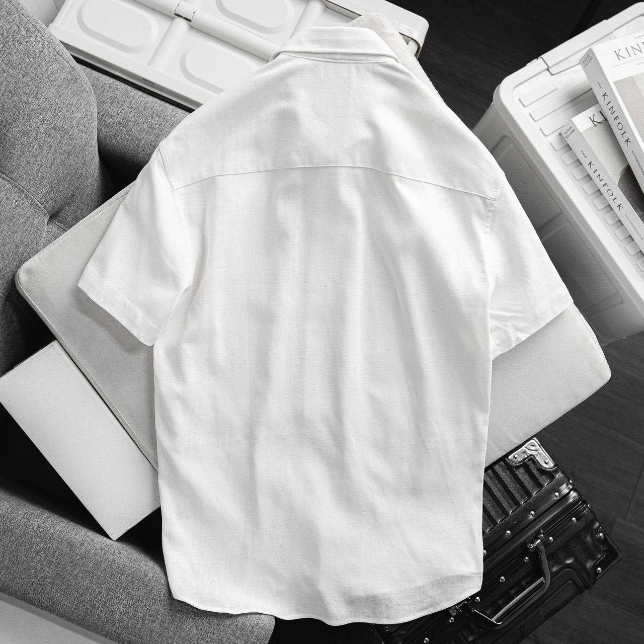 Áo sơ mi linen KAF SM01