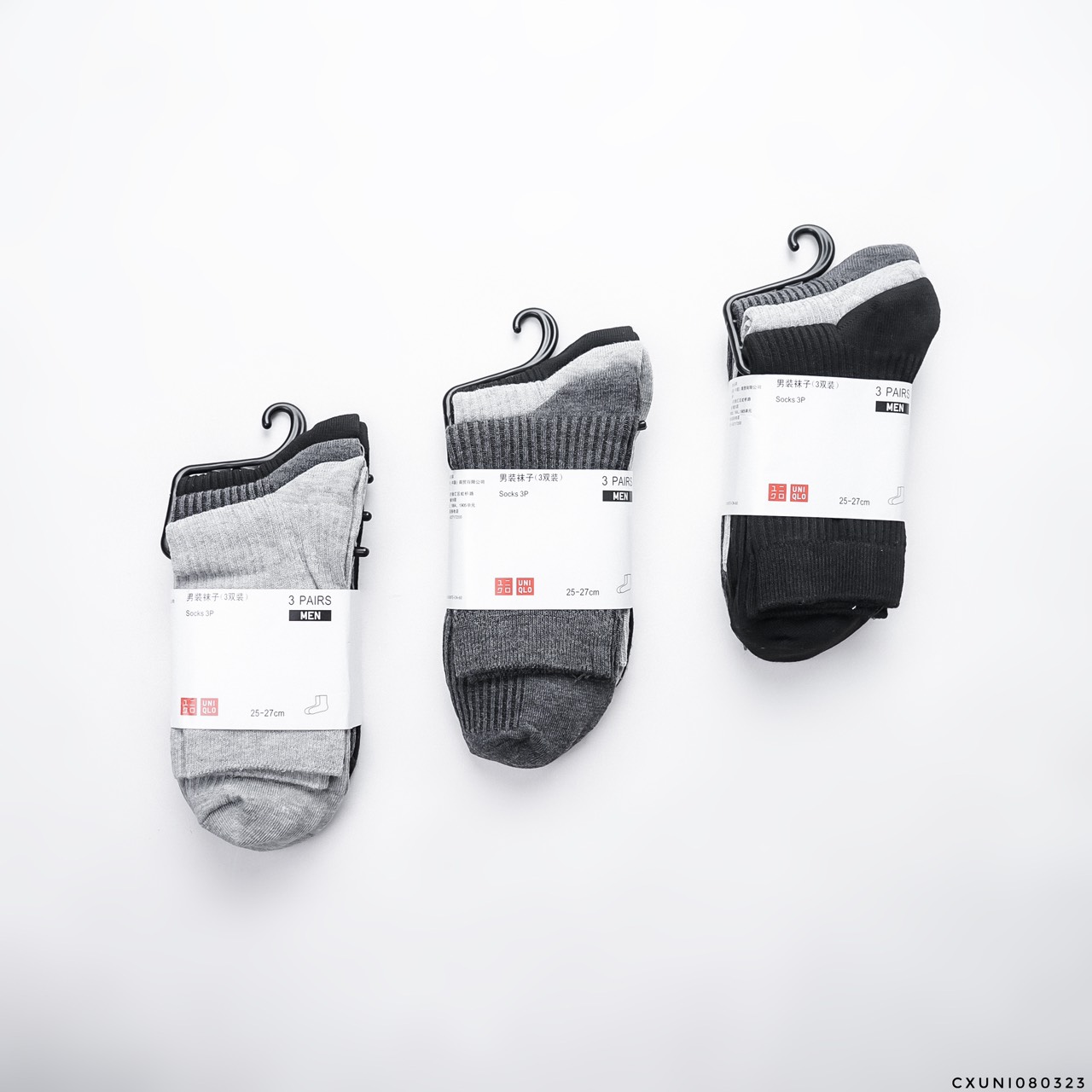 Set vớ cổ cao uni SET323