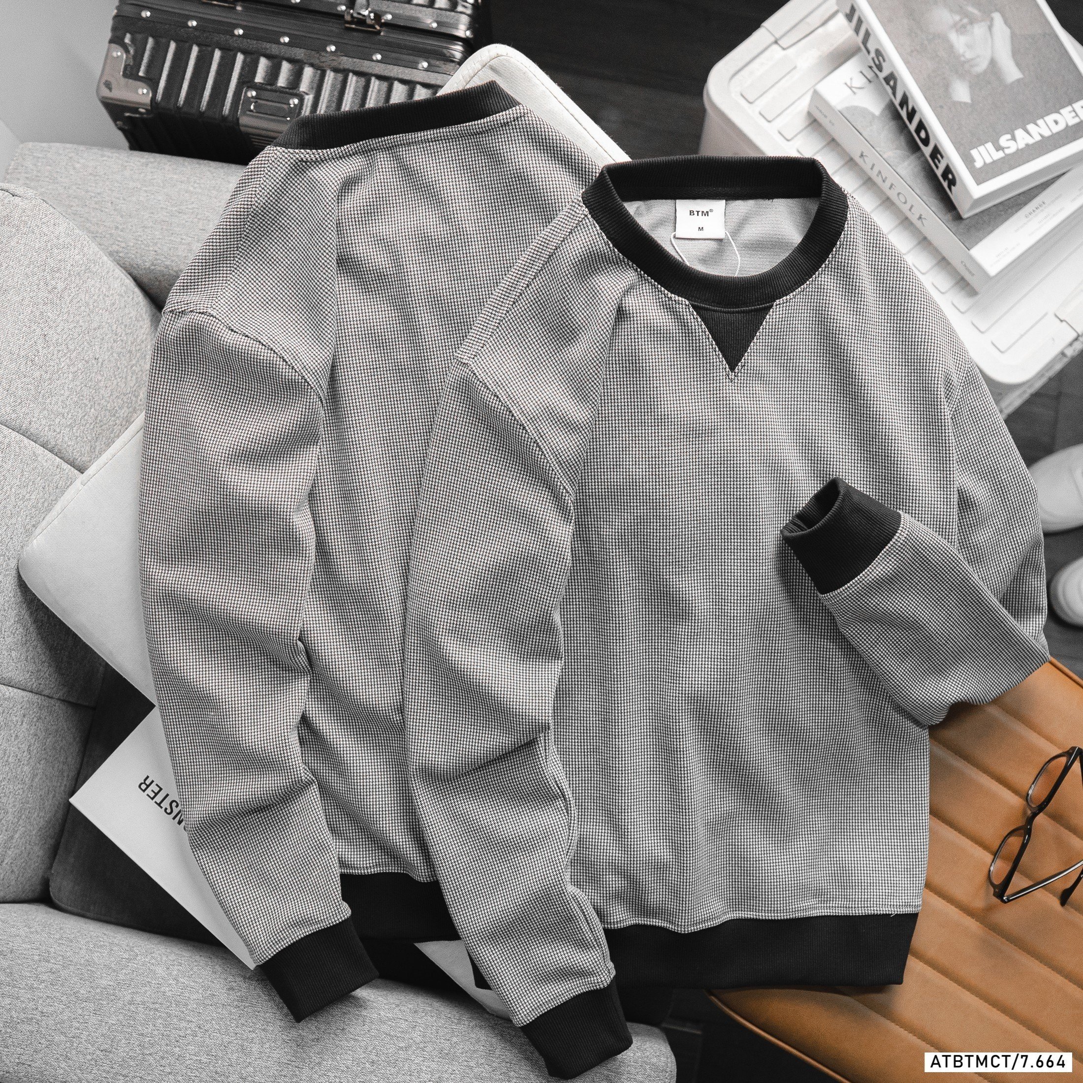 Áo sweater BTM caro 7664