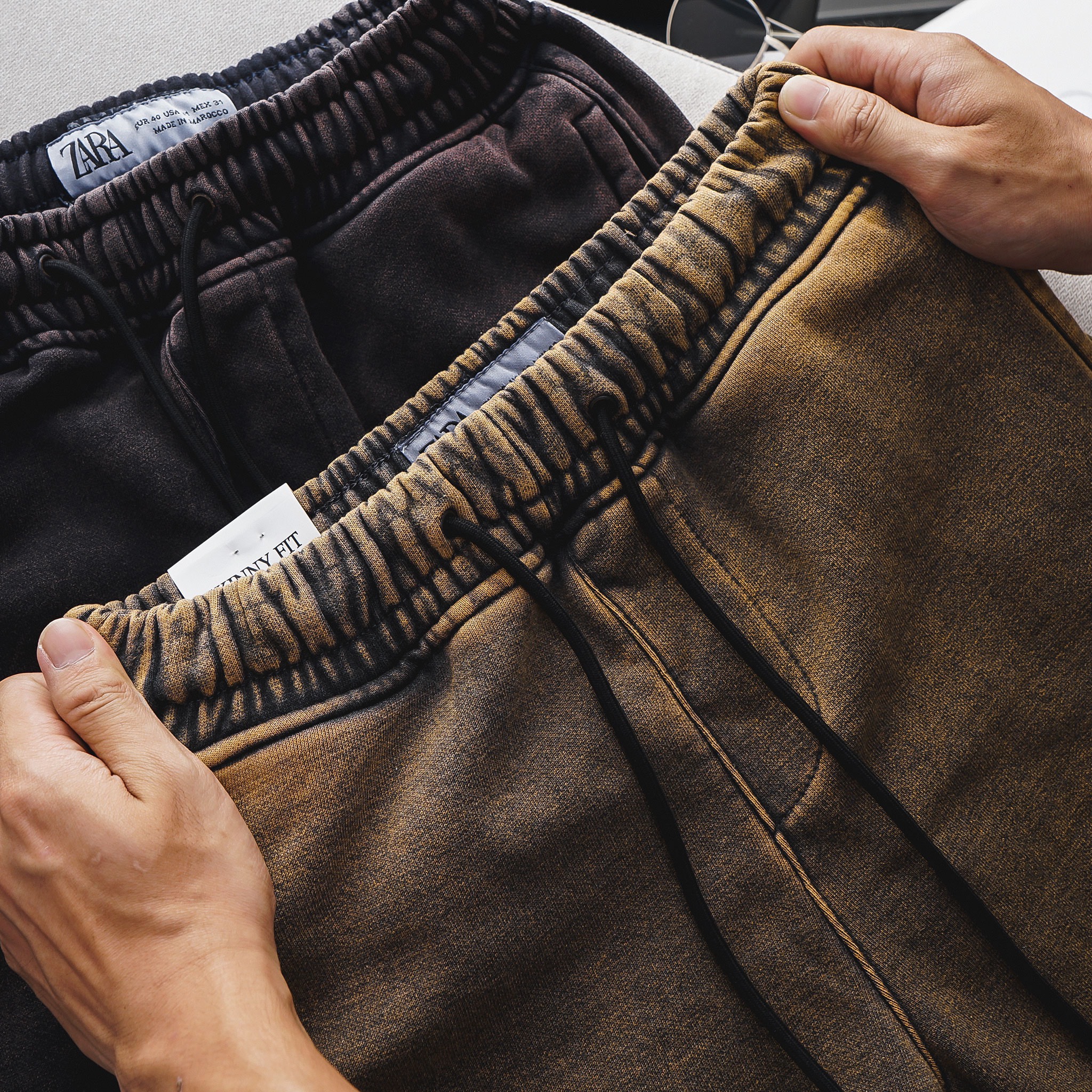 Quần Short nỉ wash Za ZR7