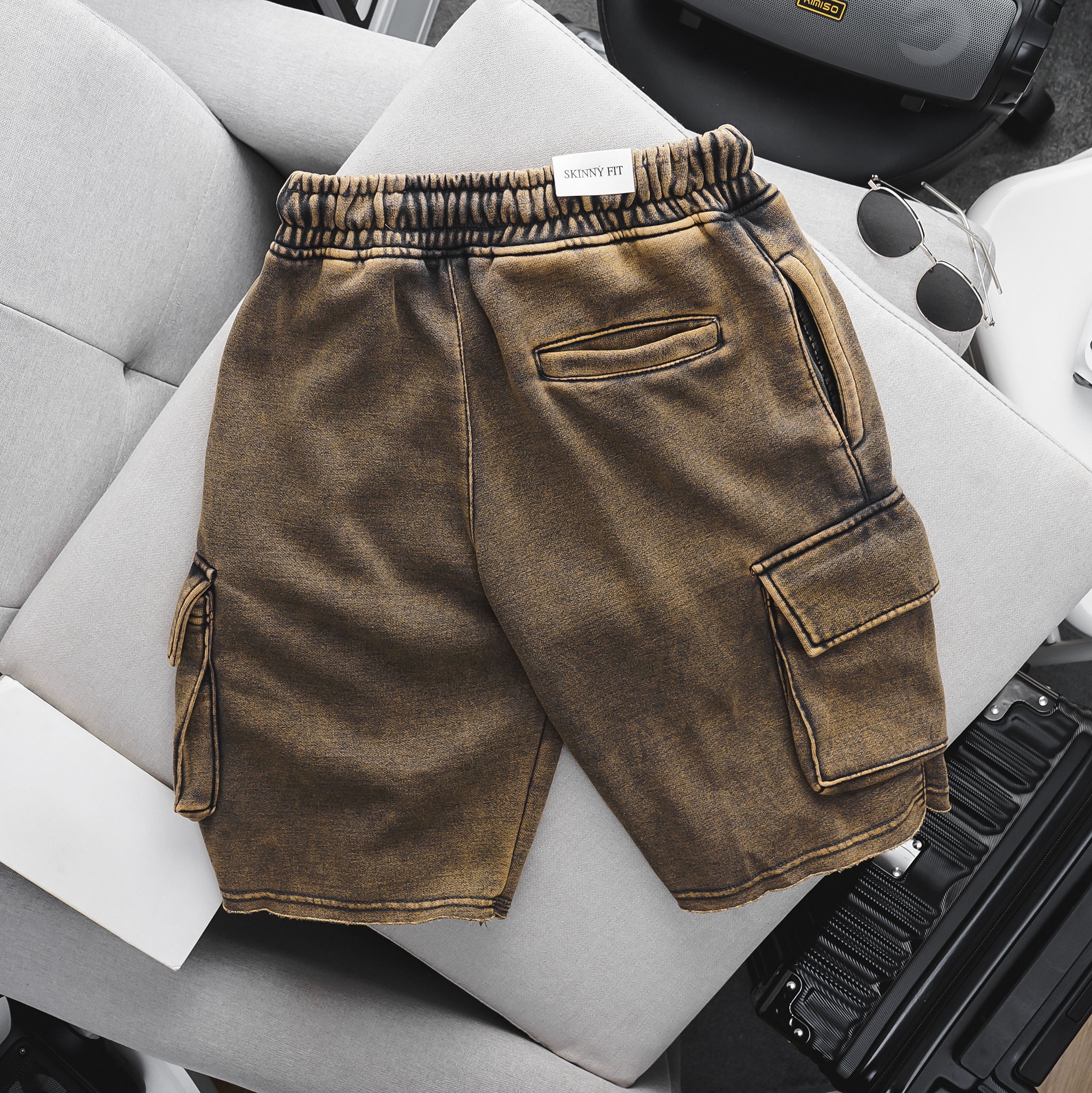 Quần Short nỉ wash Za ZR7