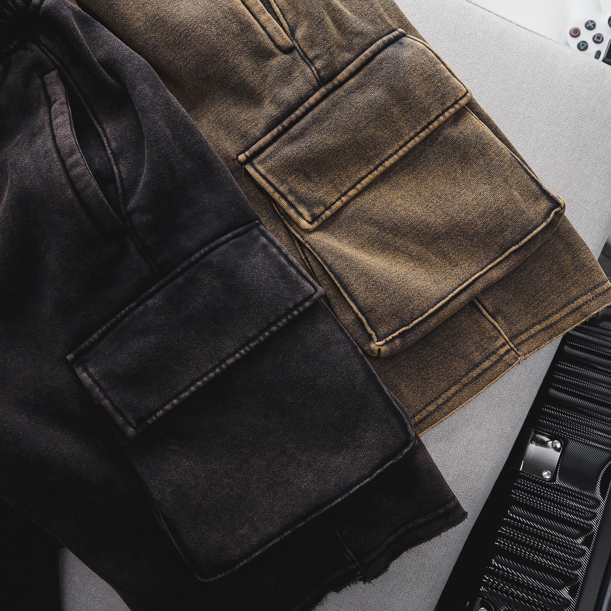 Quần Short nỉ wash Za ZR7