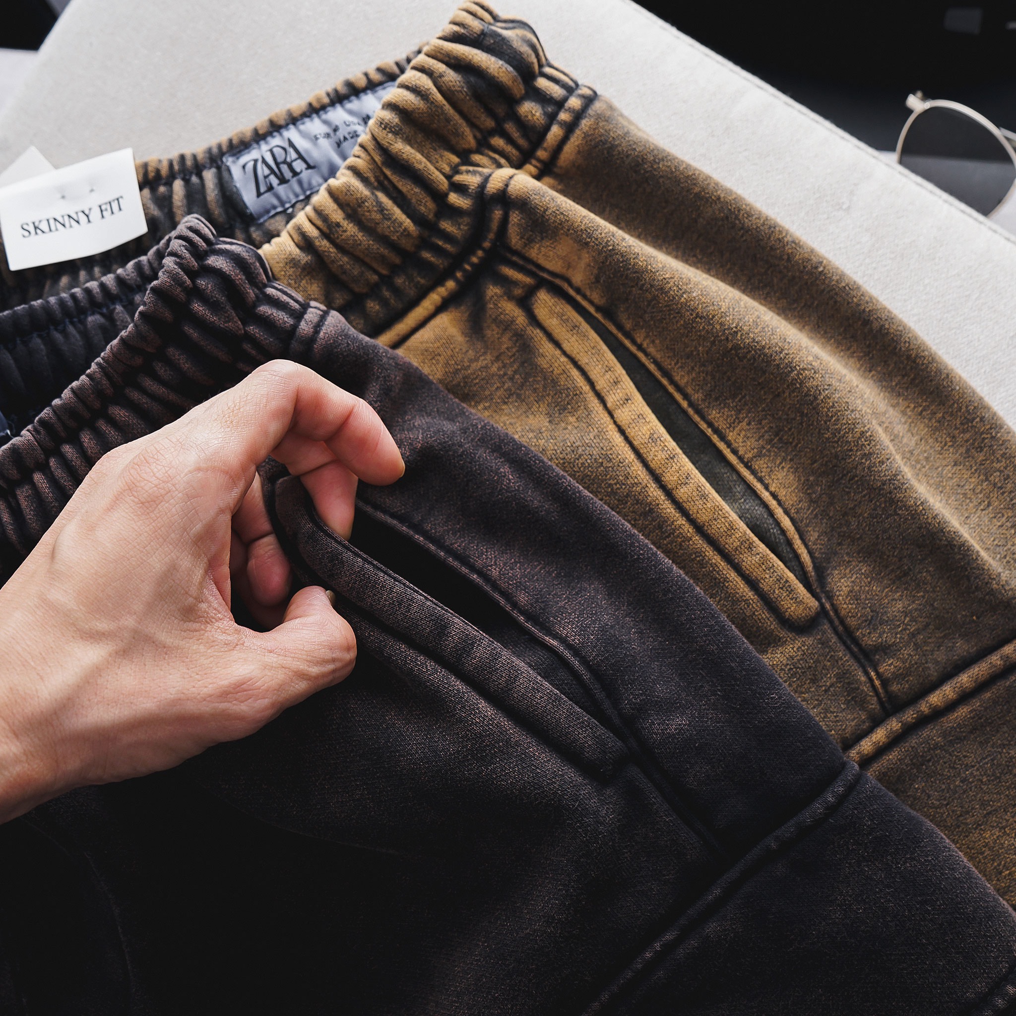 Quần Short nỉ wash Za ZR7