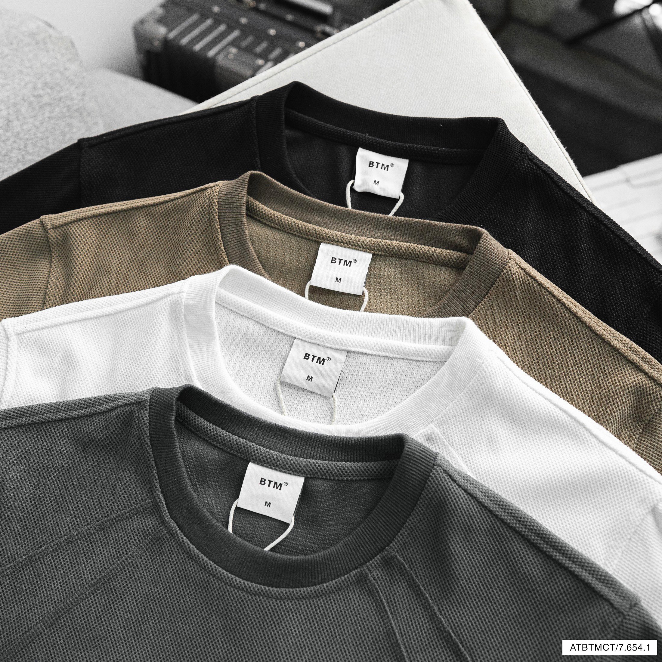 Áo sweater nỉ pique BTM 6541