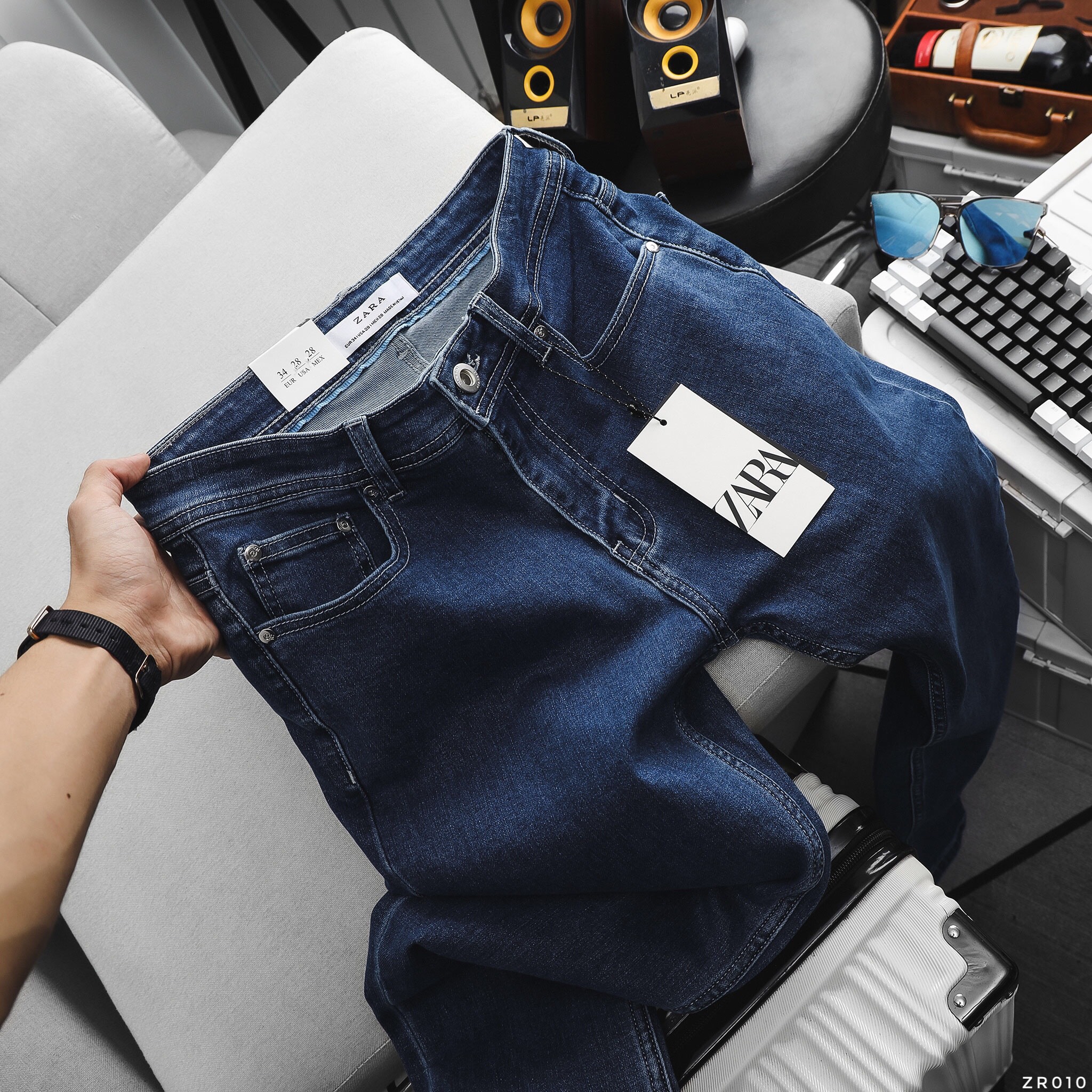 Quần premium denim jean dài ZR008
