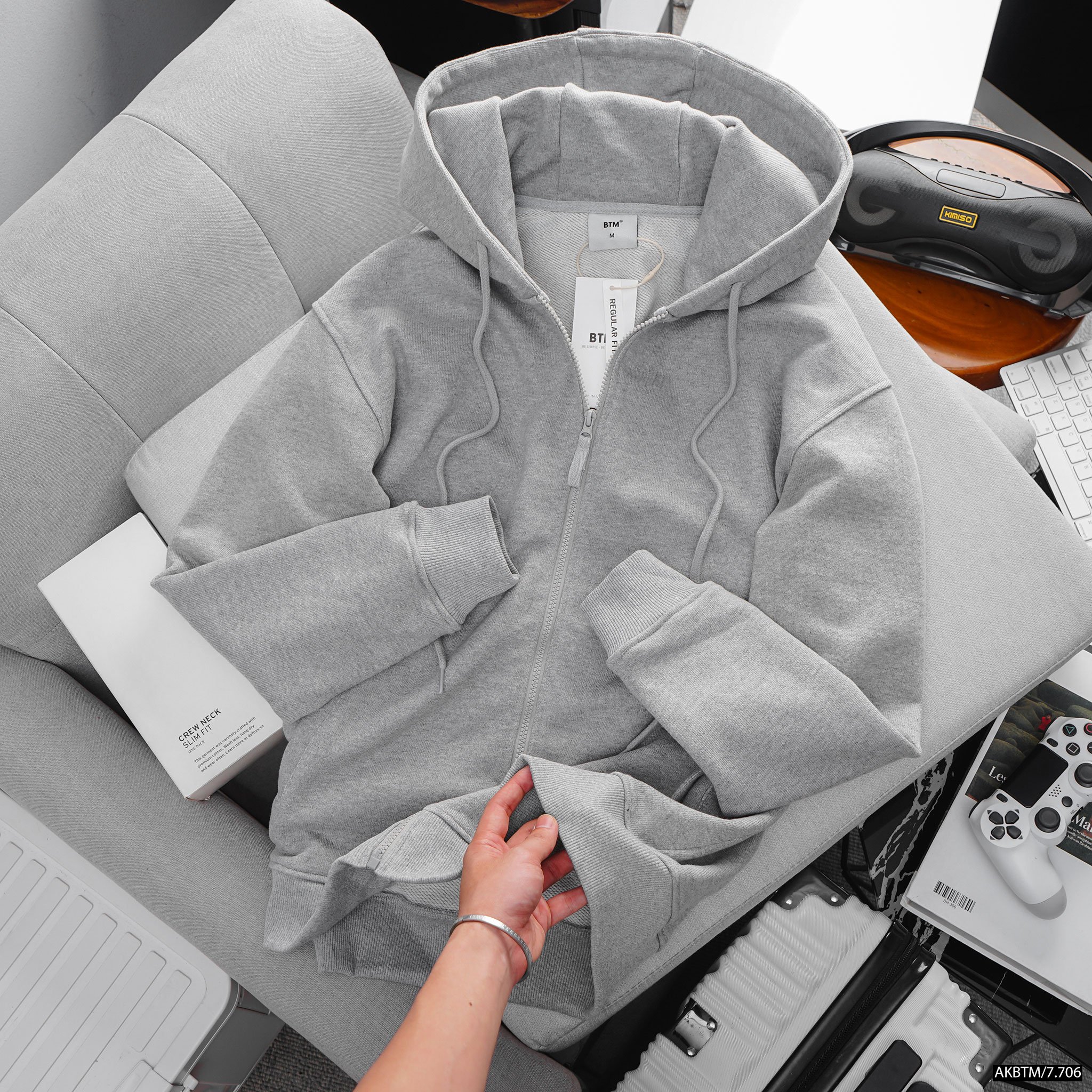Áo hoodie nỉ BTM 7706