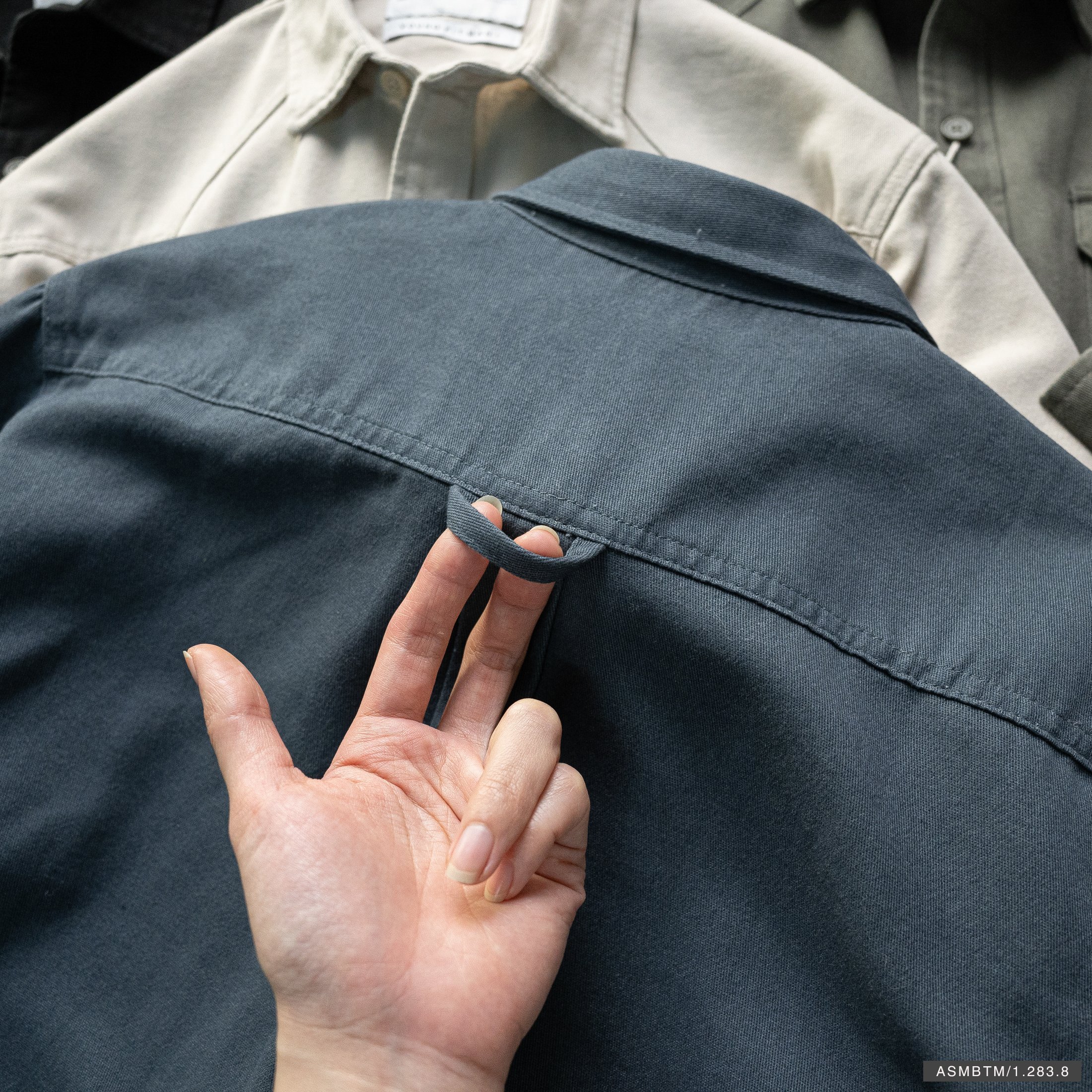 Áo sơ mi kaki túi hộp BTM 2838