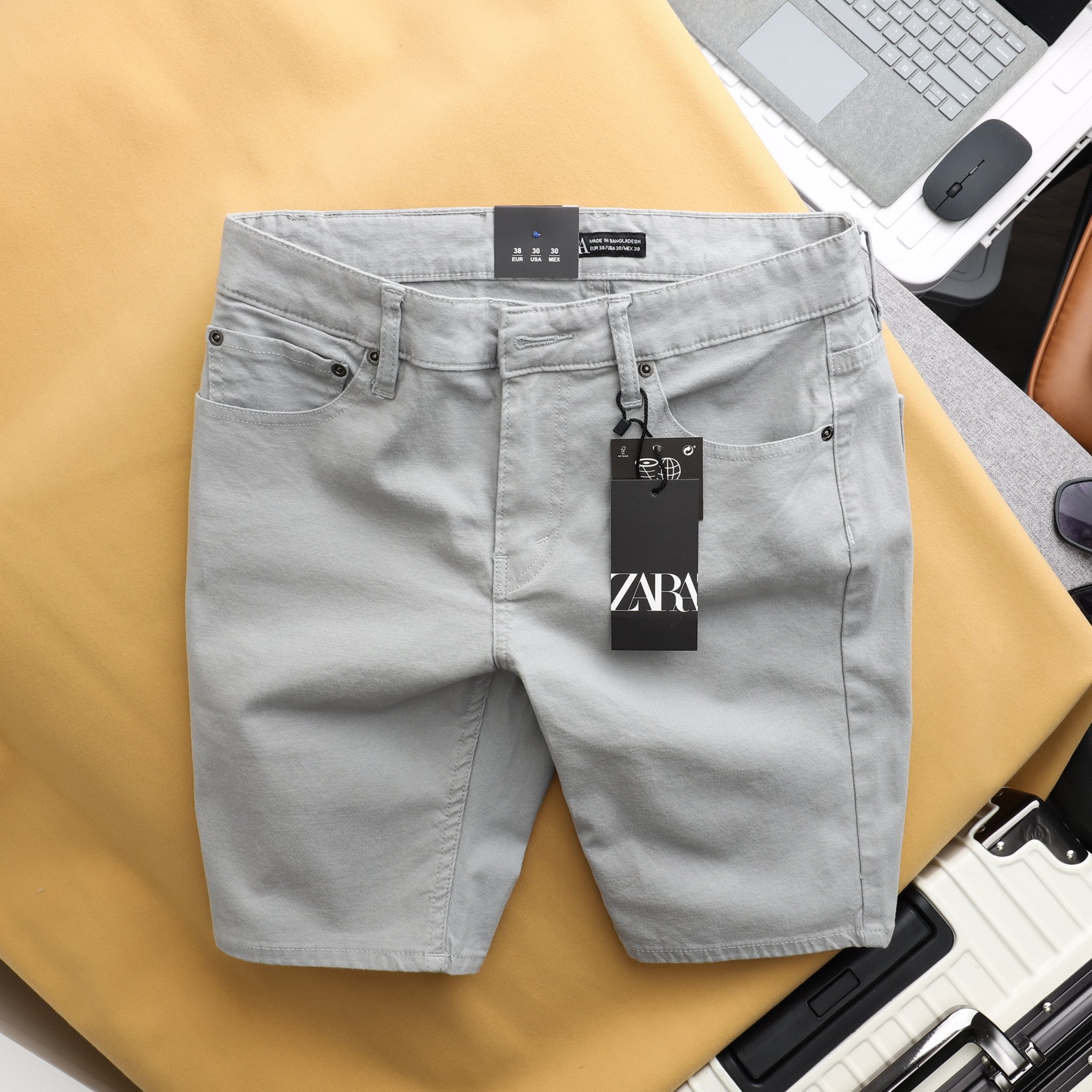 Quần short kaki jean ZR QS14