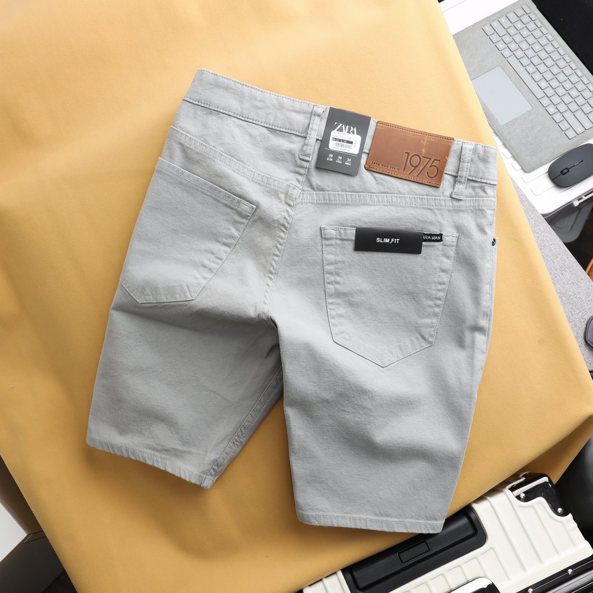Quần short kaki jean ZR QS14