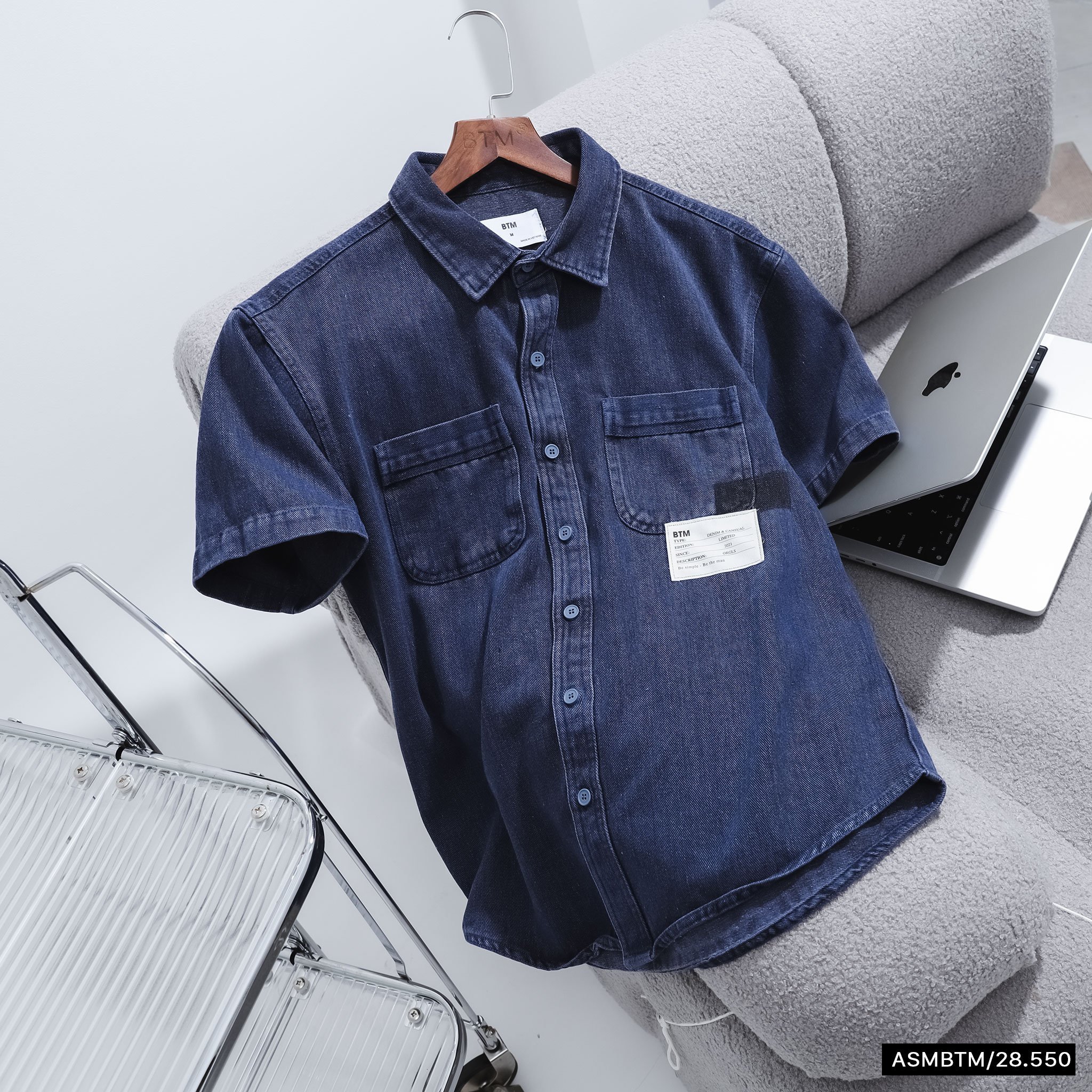 Áo sơ mi jean BTM 28550