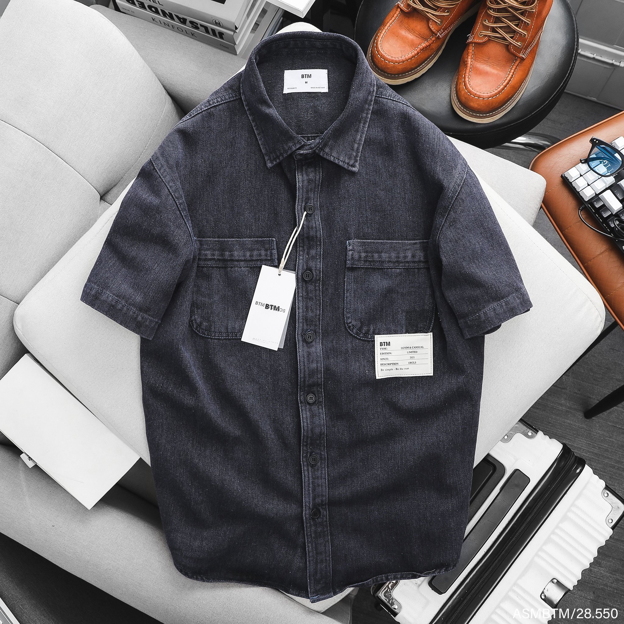 Áo sơ mi jean BTM 28550