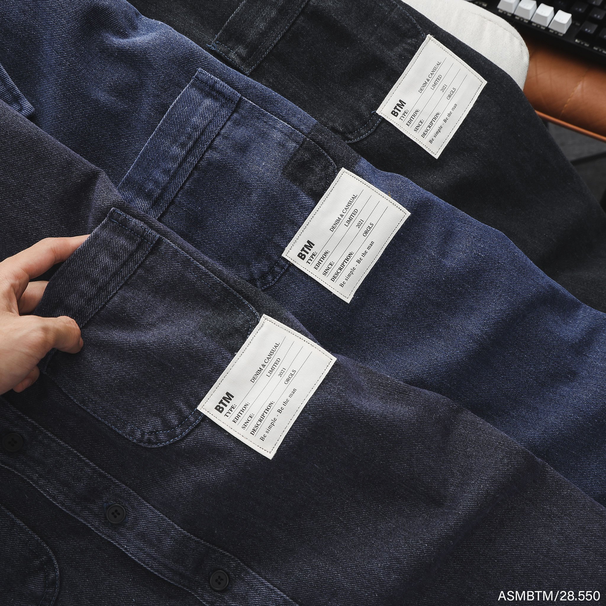 Áo sơ mi jean BTM 28550