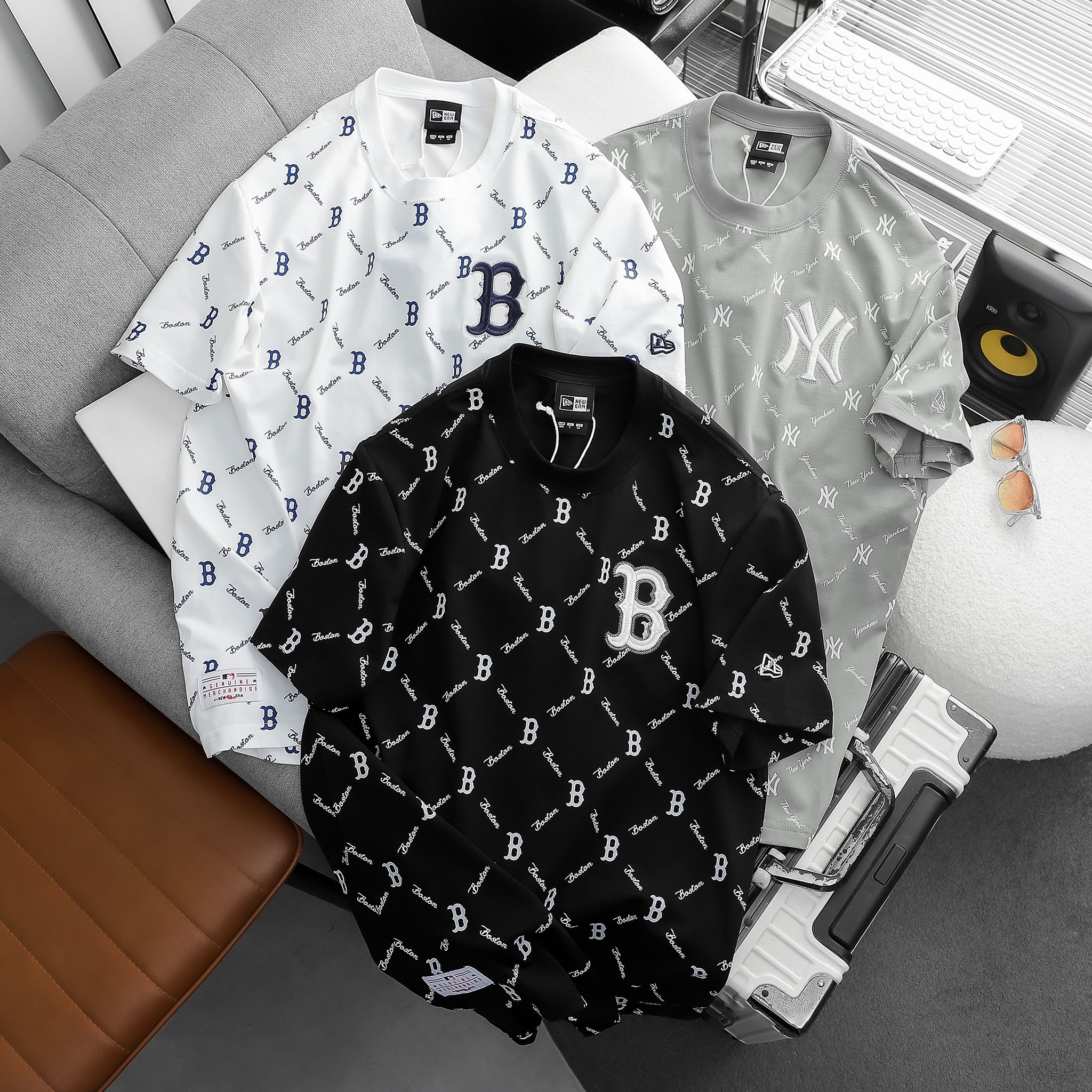 Áo thun MLB monogram CT321