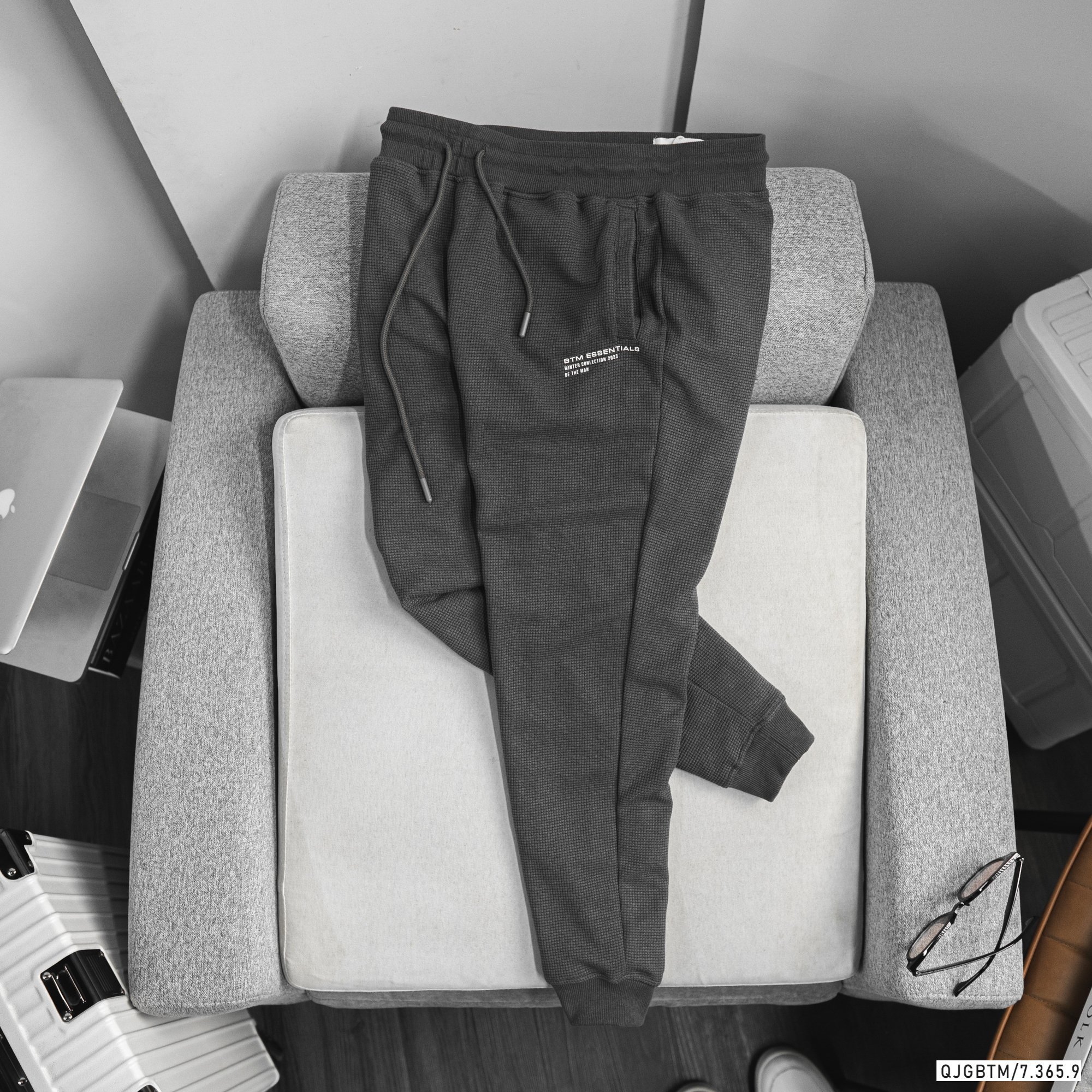 Quần jogger pique BTM 73659